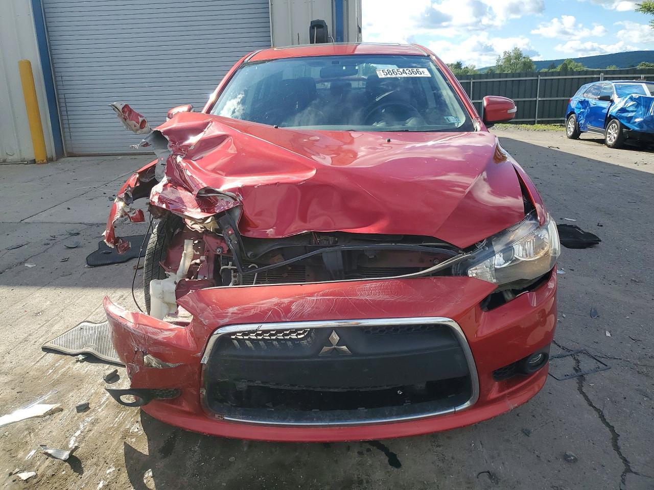 2015 Mitsubishi Lancer Es Red vin: JA32U2FU3FU600787