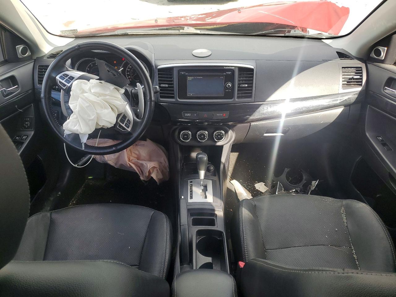 2015 Mitsubishi Lancer Es Red vin: JA32U2FU3FU600787