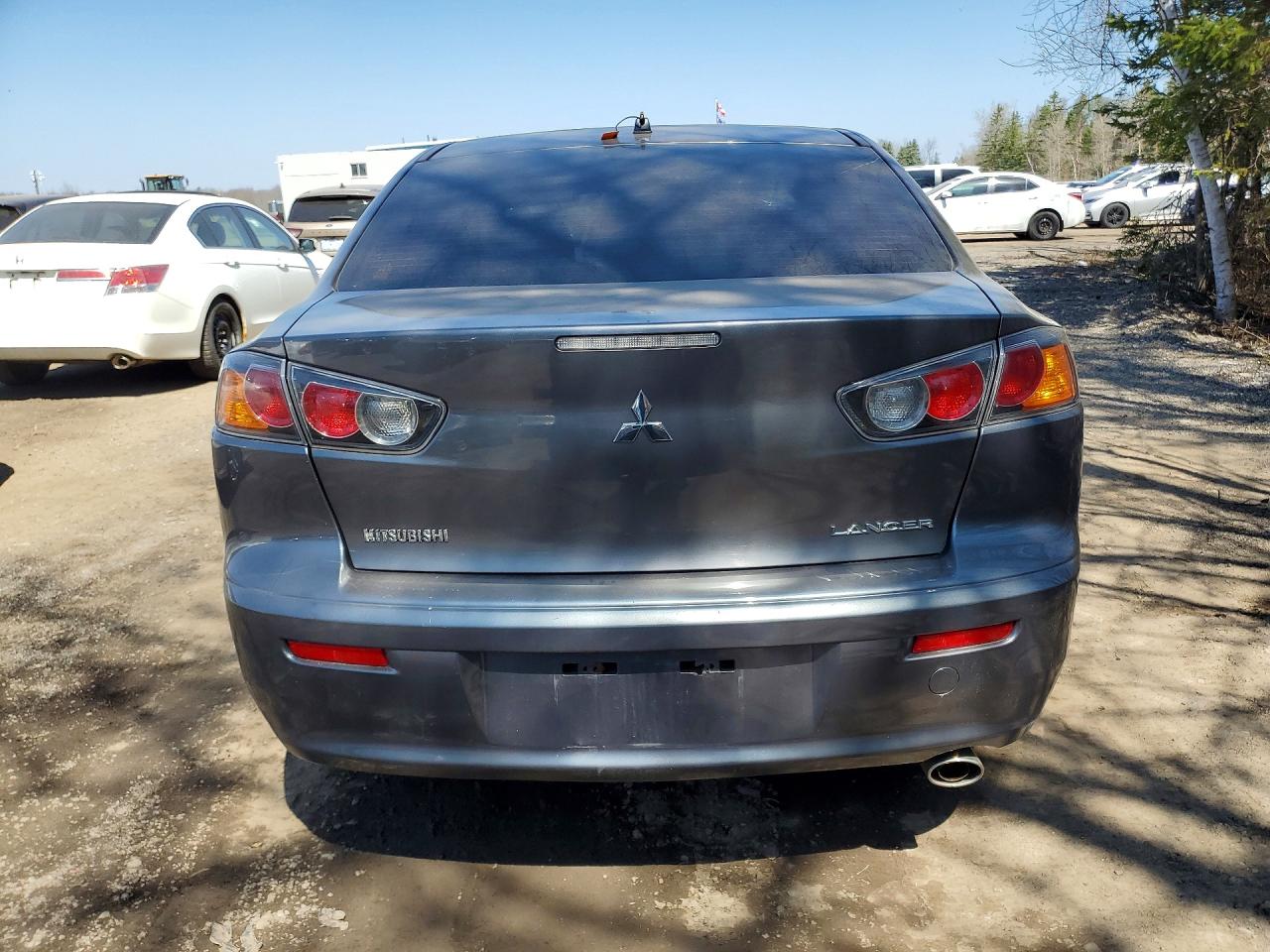 2010 Mitsubishi Lancer Es Gray vin: JA32U2FU4AU607384