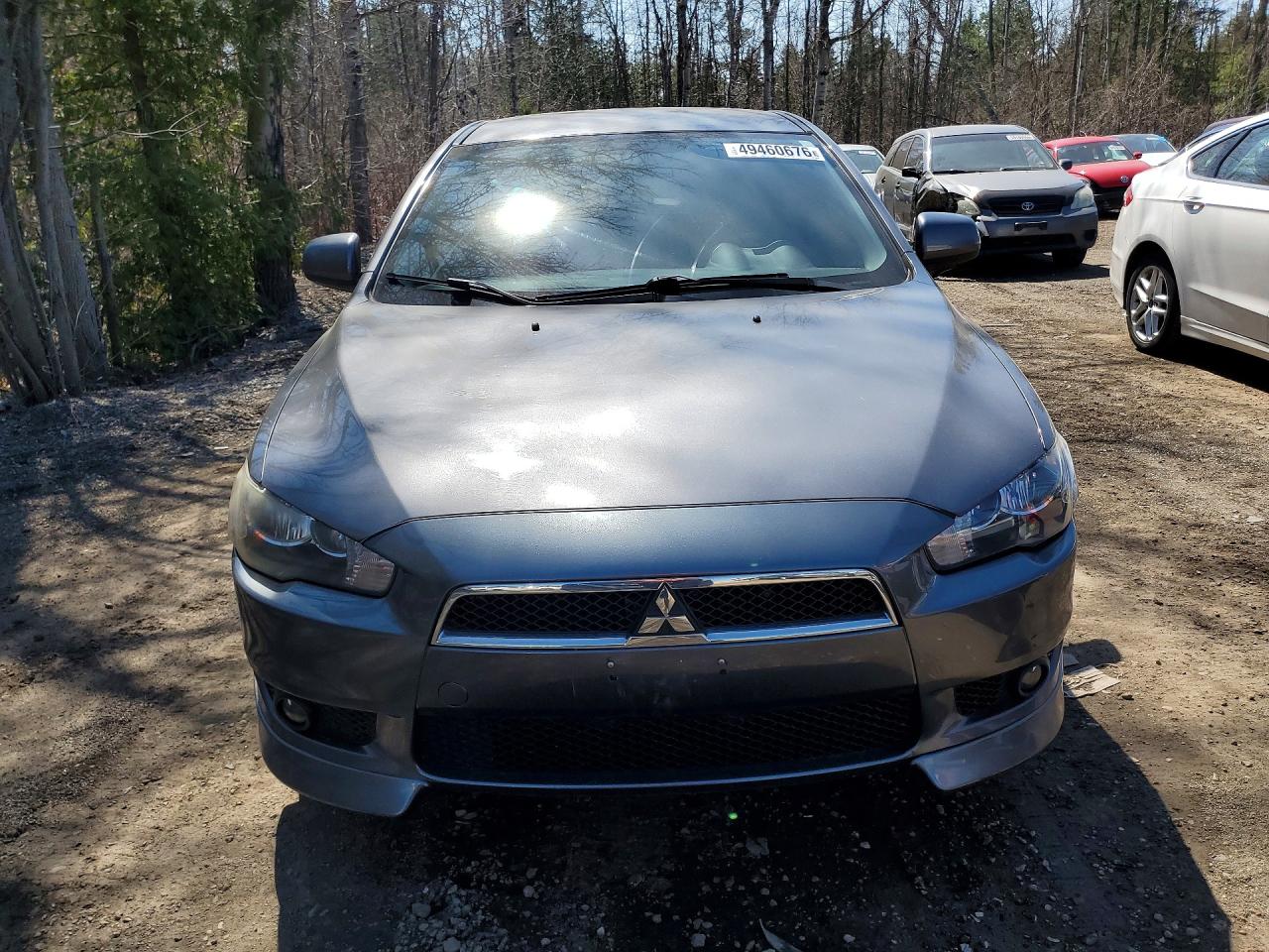 2010 Mitsubishi Lancer Es Gray vin: JA32U2FU4AU607384