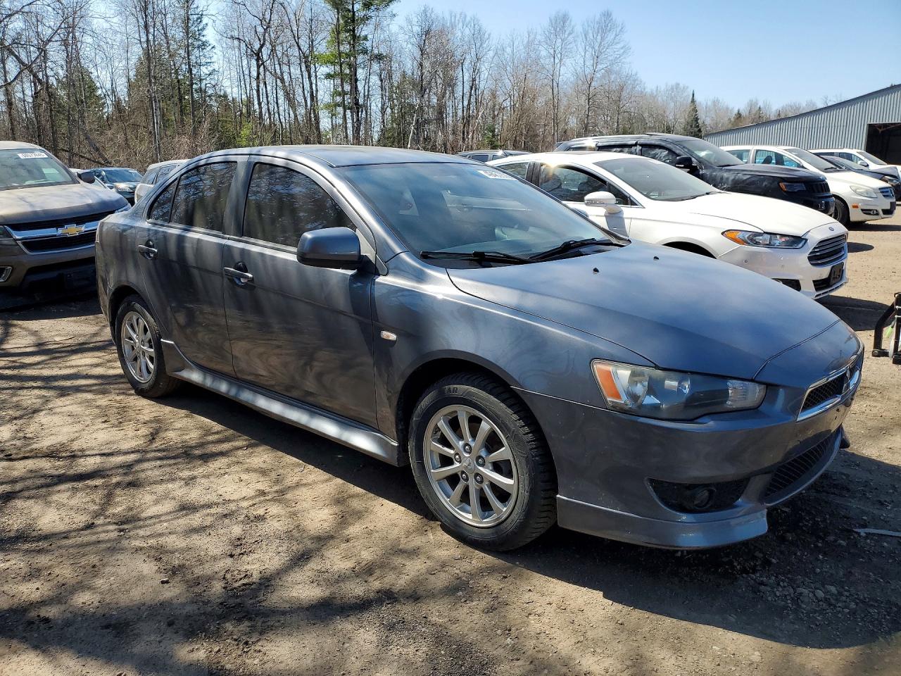 2010 Mitsubishi Lancer Es Gray vin: JA32U2FU4AU607384