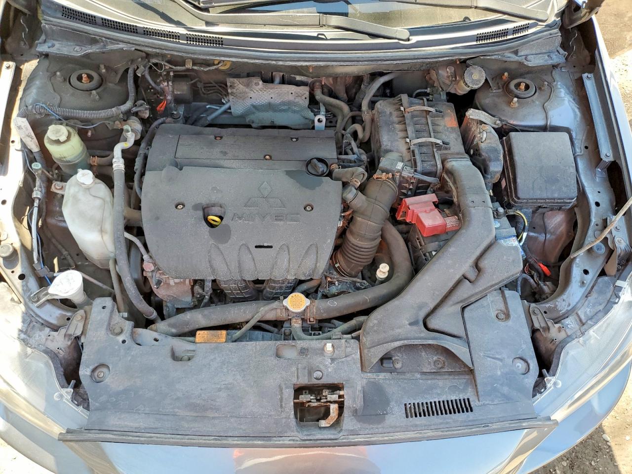 2010 Mitsubishi Lancer Es Gray vin: JA32U2FU4AU607384