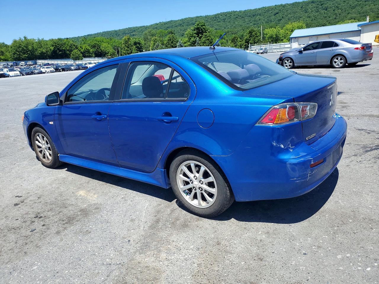 2011 Mitsubishi Lancer Es Blue vin: JA32U2FU4BU001665