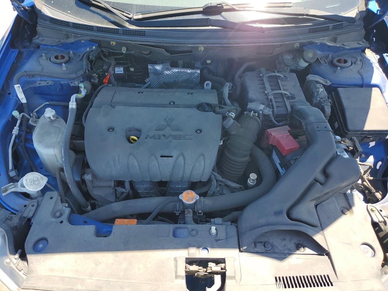 2011 Mitsubishi Lancer Es Blue vin: JA32U2FU4BU001665