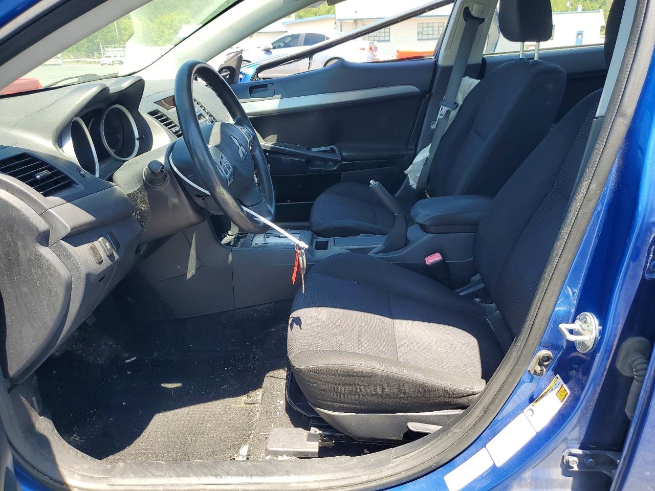 2011 Mitsubishi Lancer Es Blue vin: JA32U2FU4BU001665