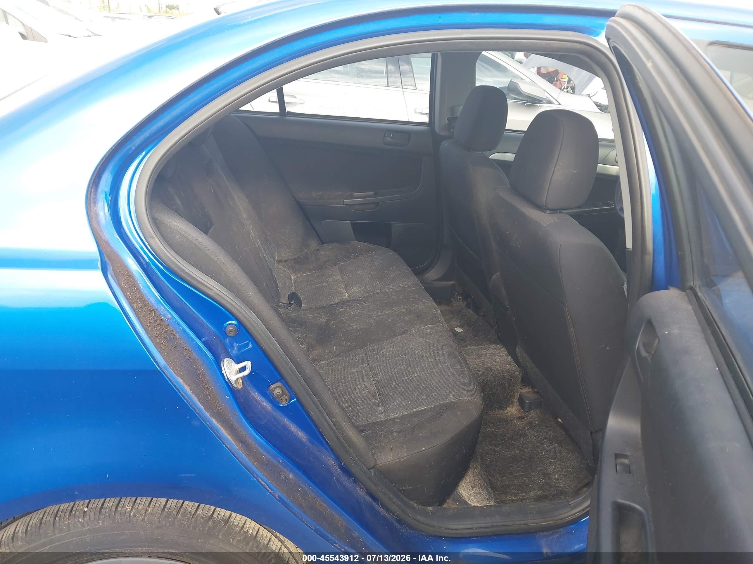 2011 Mitsubishi Lancer Es Blue vin: JA32U2FU4BU012911