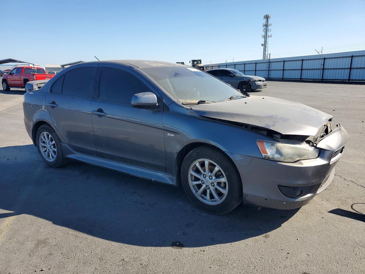 2011 Mitsubishi Lancer Es Gray vin: JA32U2FU4BU016621