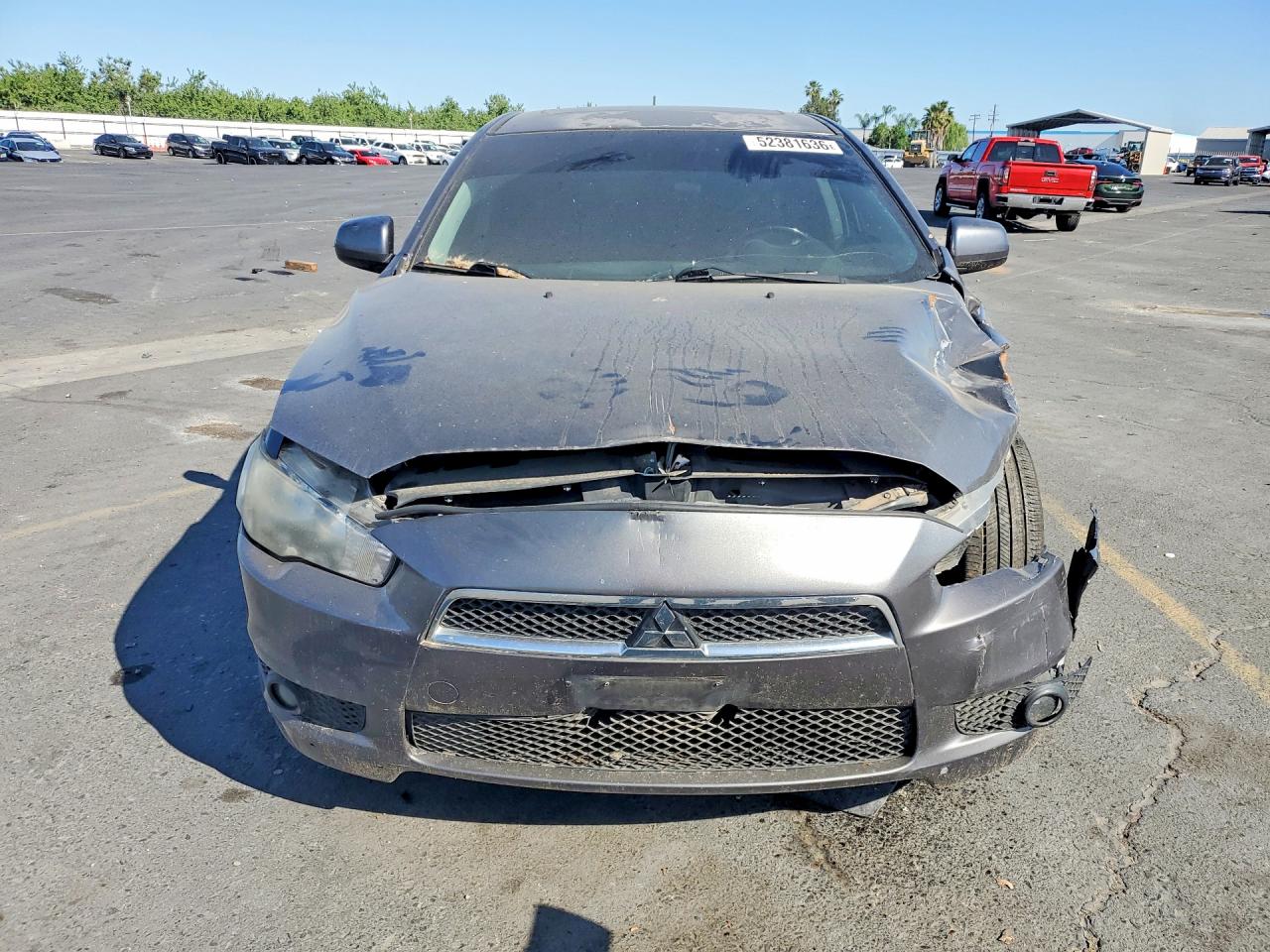 2011 Mitsubishi Lancer Es Gray vin: JA32U2FU4BU016621