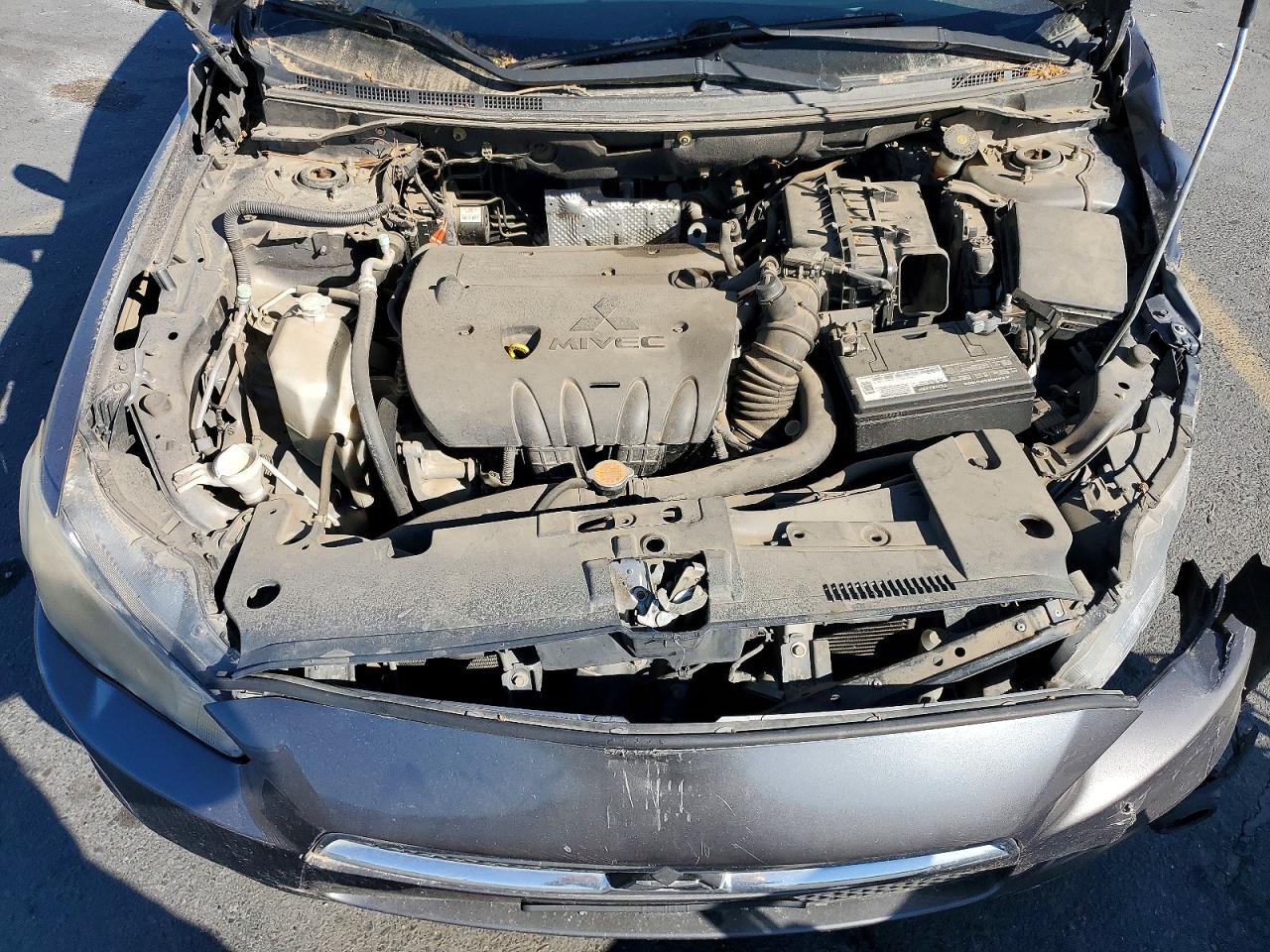 2011 Mitsubishi Lancer Es Gray vin: JA32U2FU4BU016621