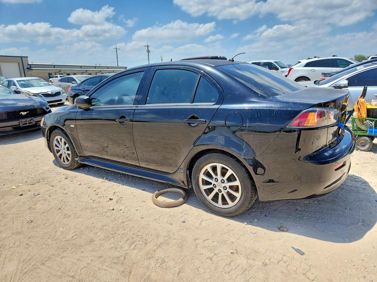 2012 Mitsubishi Lancer Es/es Sport Black vin: JA32U2FU4CU011503