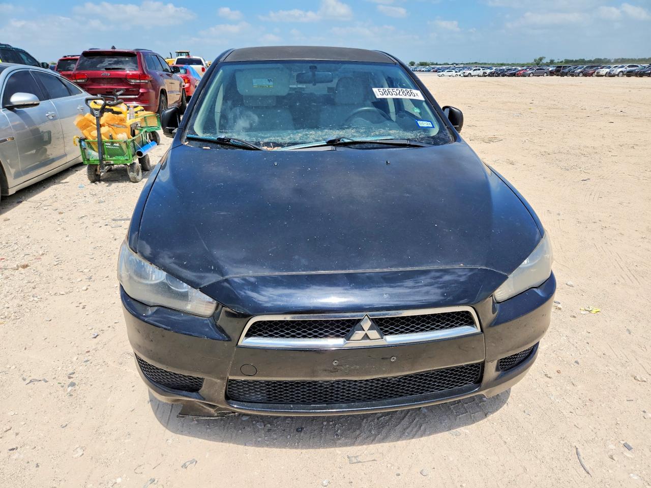 2012 Mitsubishi Lancer Es/es Sport Black vin: JA32U2FU4CU011503