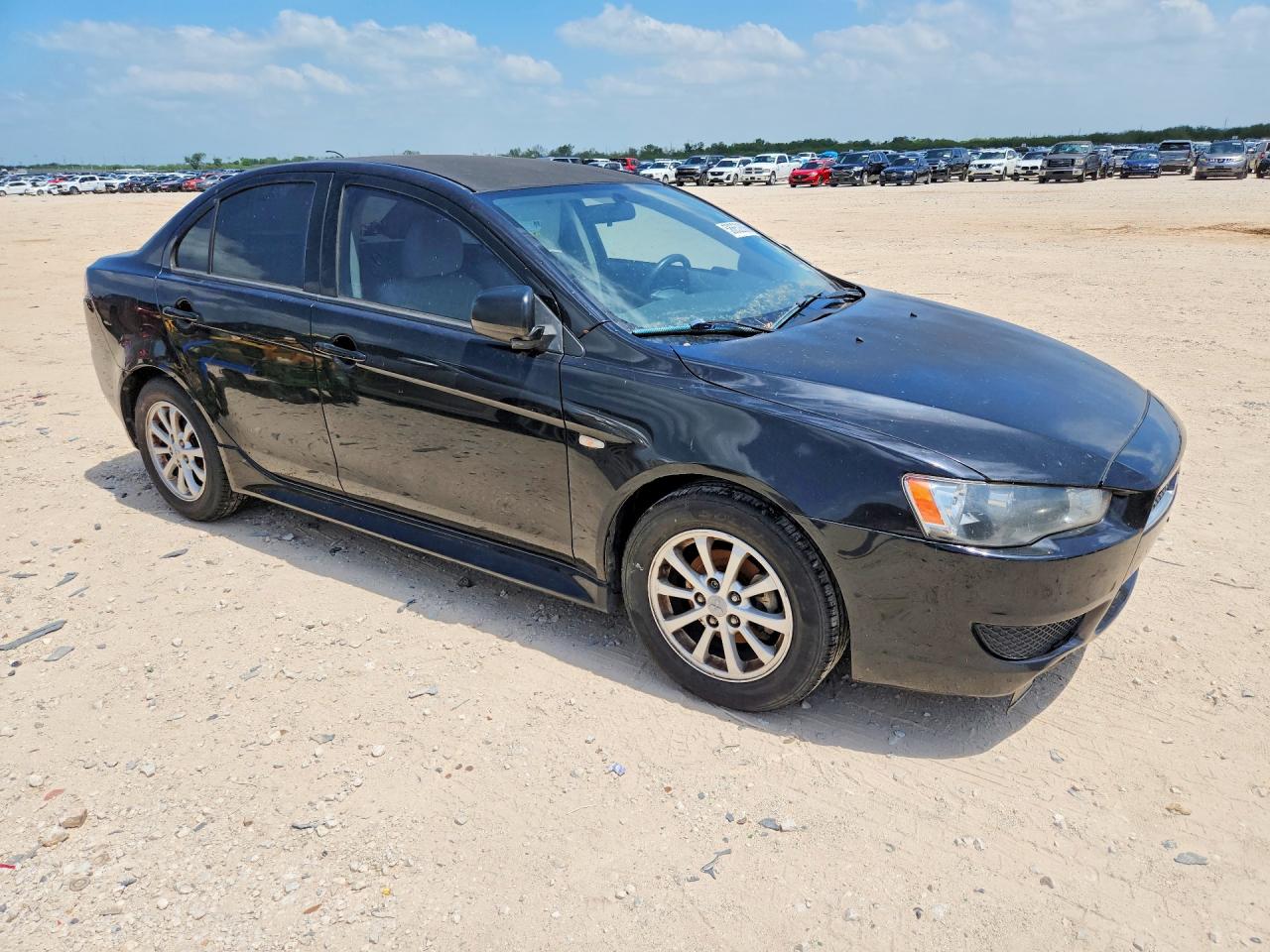 2012 Mitsubishi Lancer Es/es Sport Black vin: JA32U2FU4CU011503