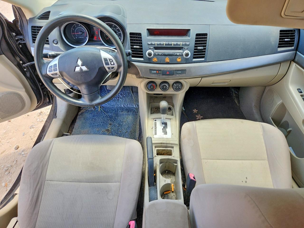 2012 Mitsubishi Lancer Es/es Sport Black vin: JA32U2FU4CU011503