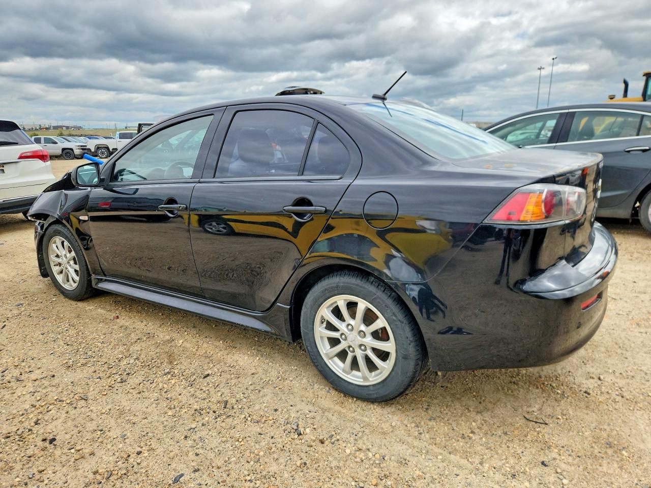 2012 Mitsubishi Lancer Es/es Sport Черный vin: JA32U2FU4CU601345