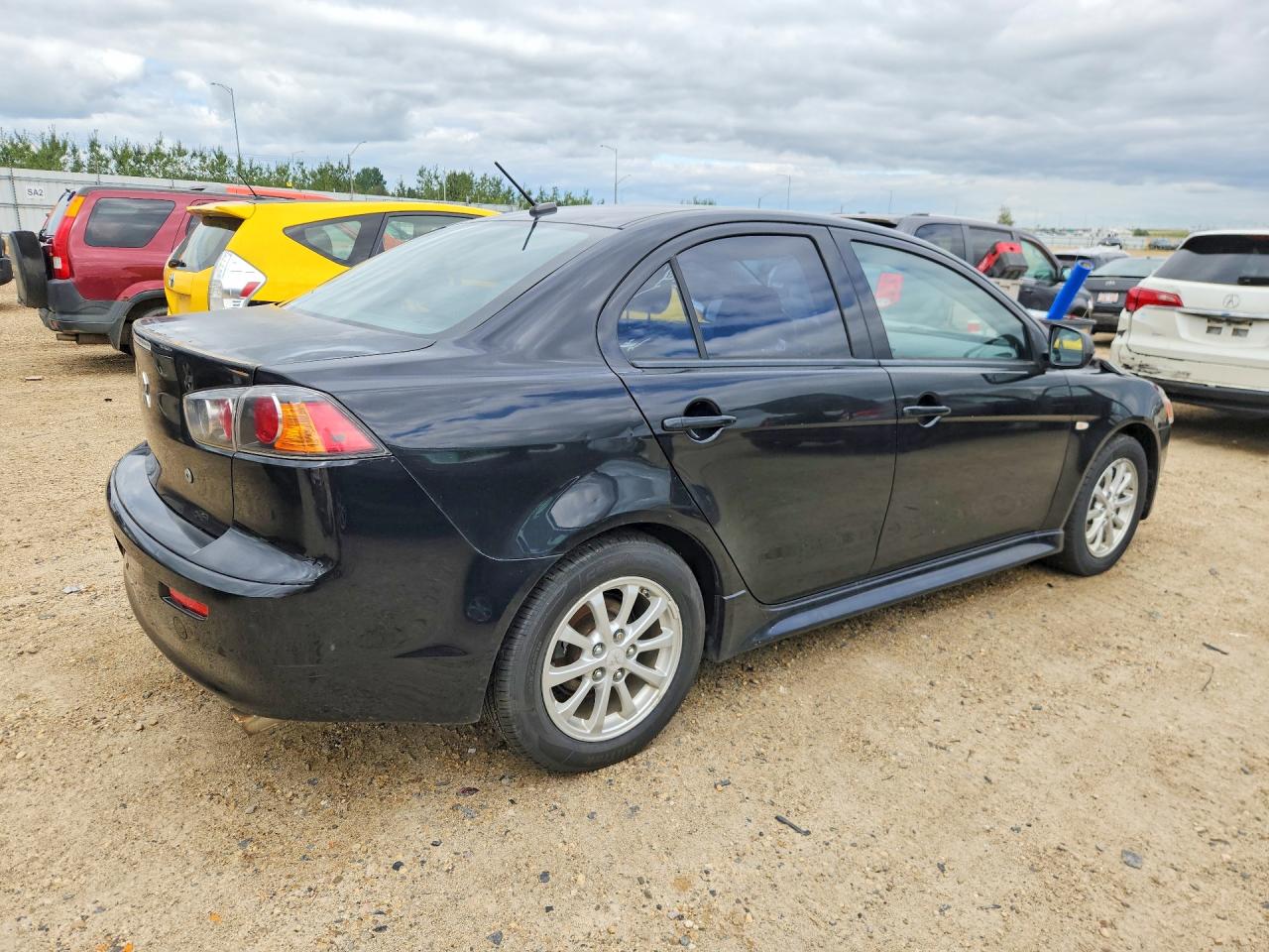 2012 Mitsubishi Lancer Es/es Sport Черный vin: JA32U2FU4CU601345
