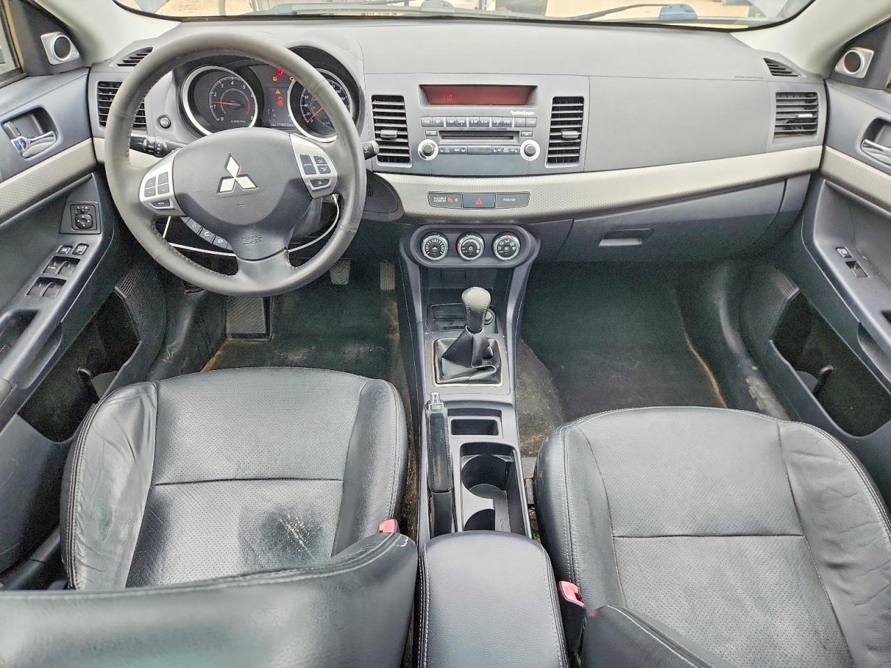 2012 Mitsubishi Lancer Es/es Sport Черный vin: JA32U2FU4CU601345