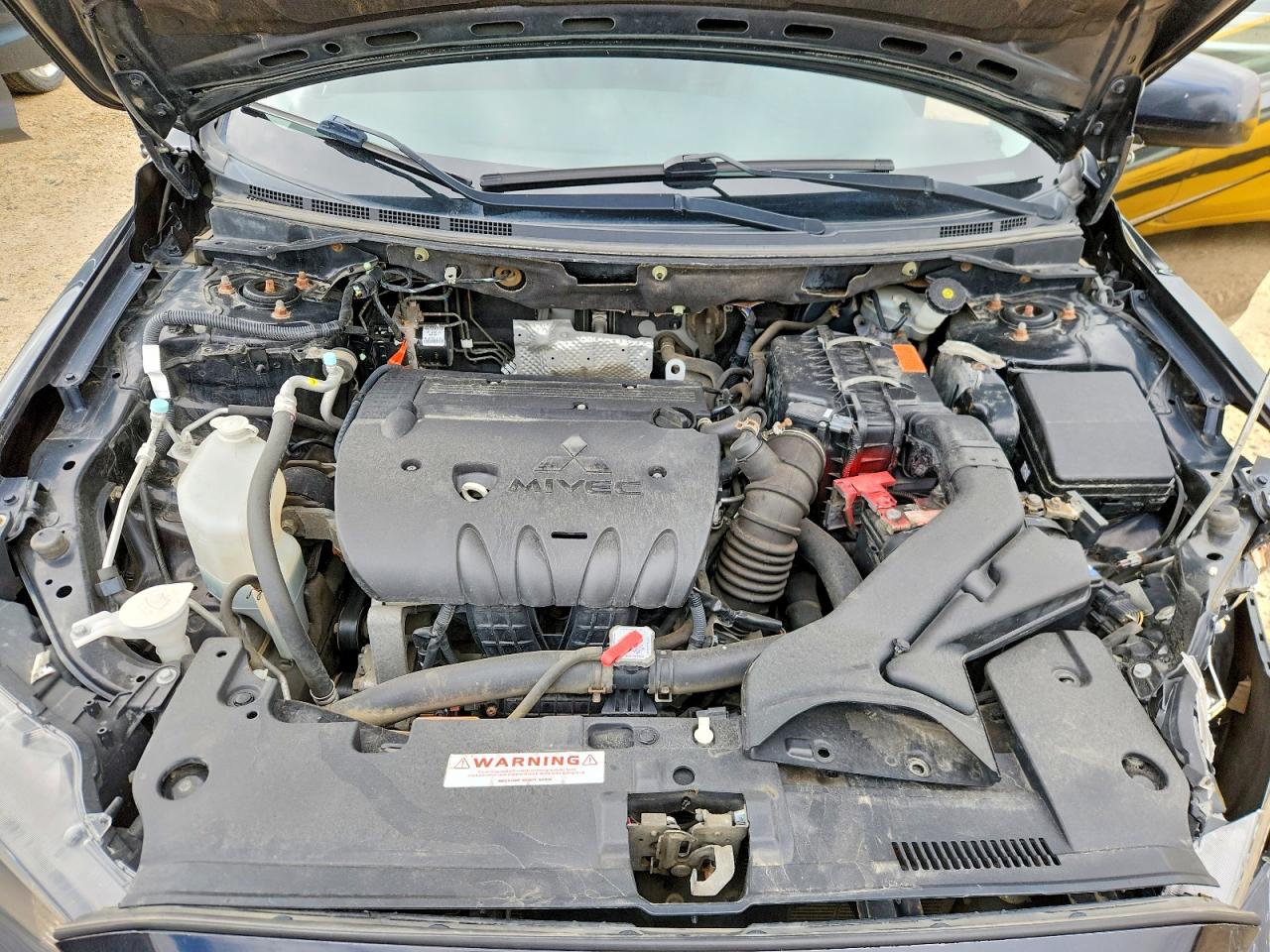 2012 Mitsubishi Lancer Es/es Sport Черный vin: JA32U2FU4CU601345
