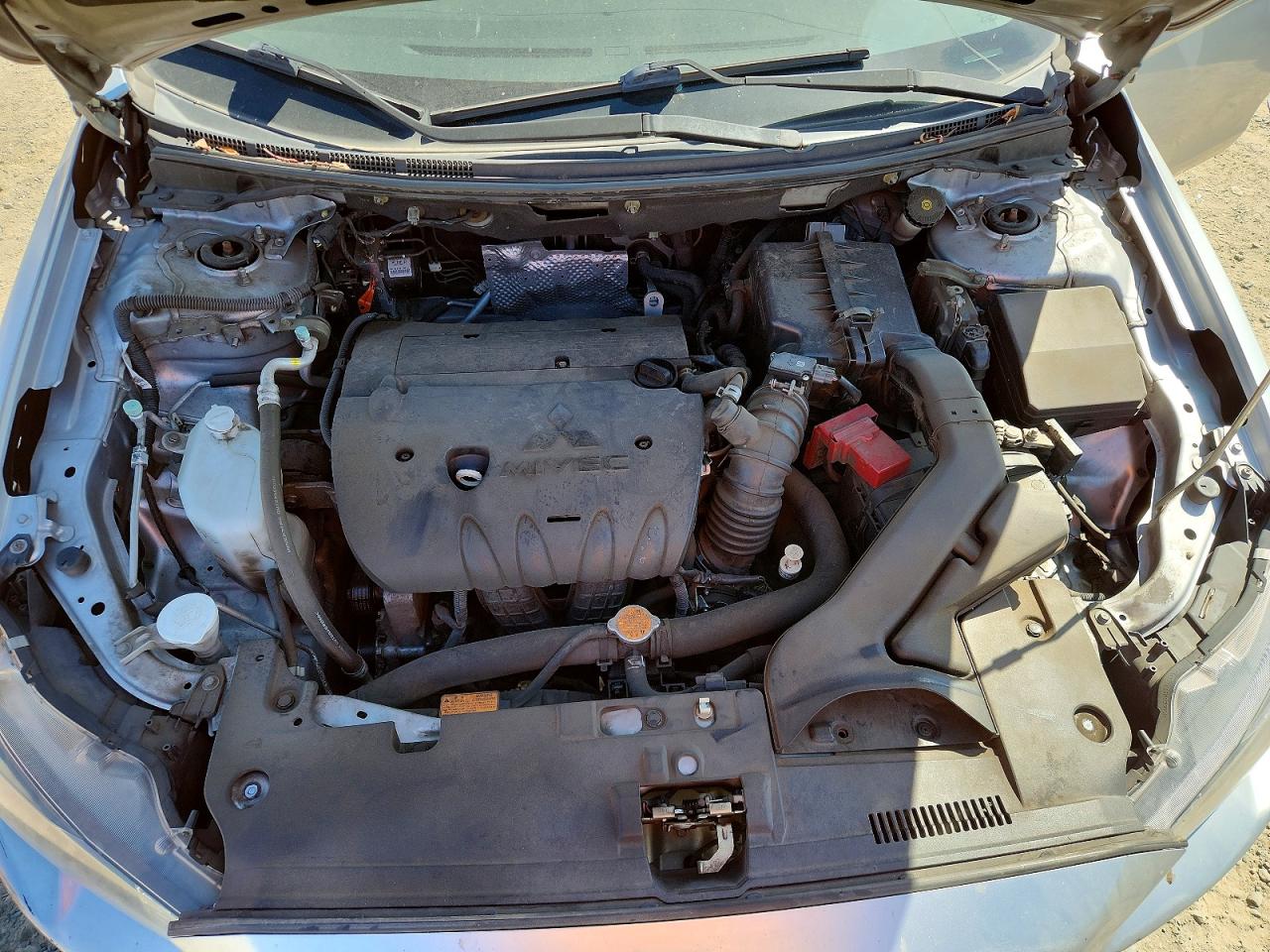 2013 Mitsubishi Lancer Es/es Sport Silver vin: JA32U2FU4DU001927