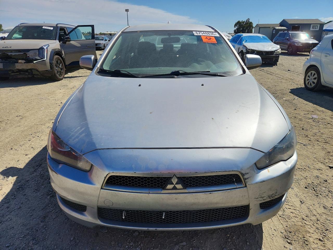 2013 Mitsubishi Lancer Es/es Sport Silver vin: JA32U2FU4DU001927