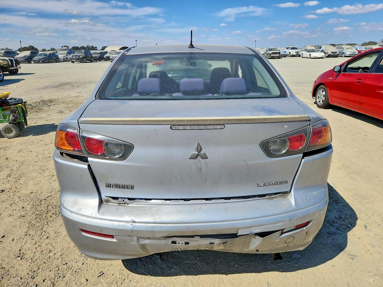 2013 Mitsubishi Lancer Es/es Sport Silver vin: JA32U2FU4DU001927