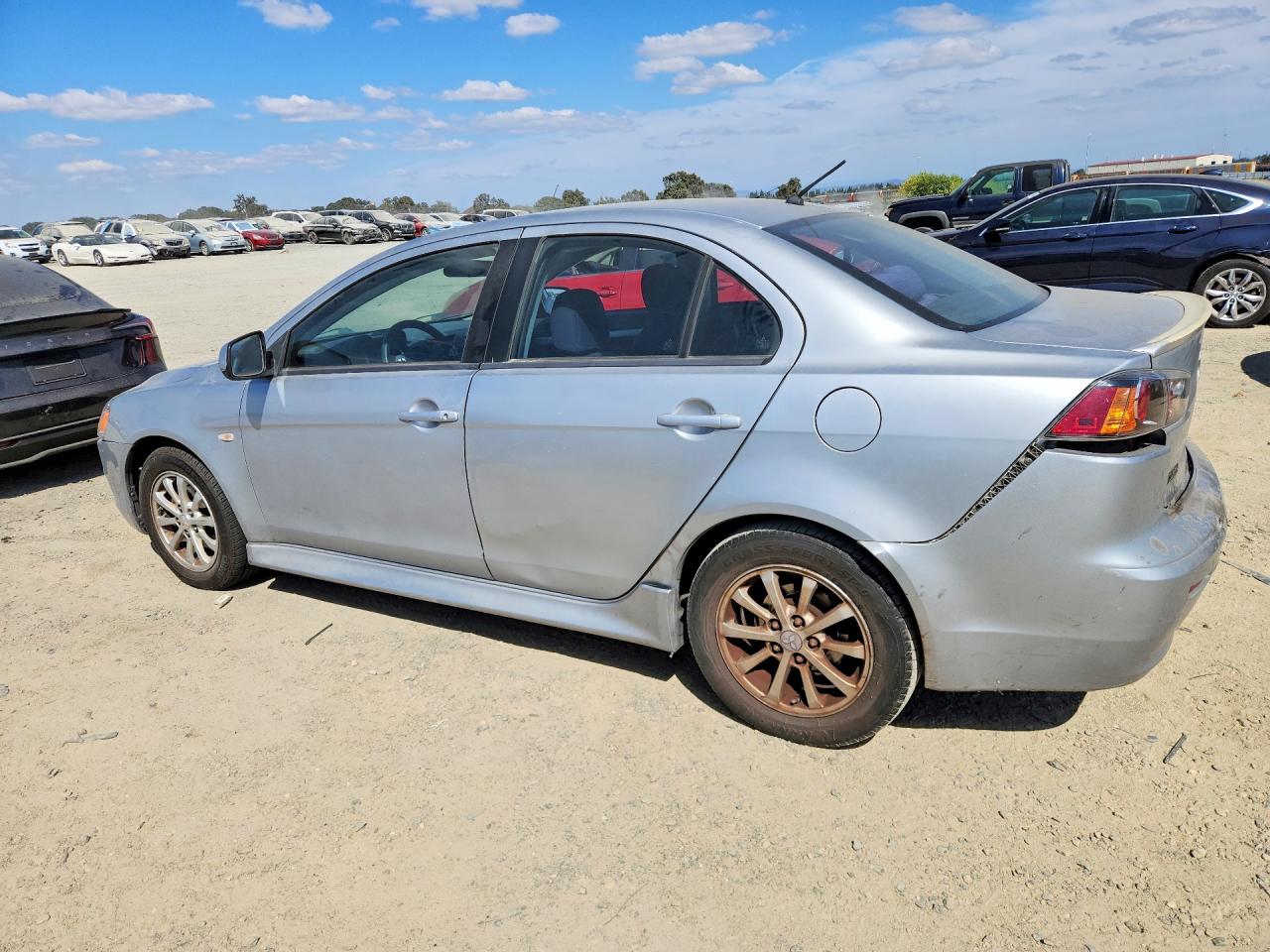 2013 Mitsubishi Lancer Es/es Sport Silver vin: JA32U2FU4DU001927