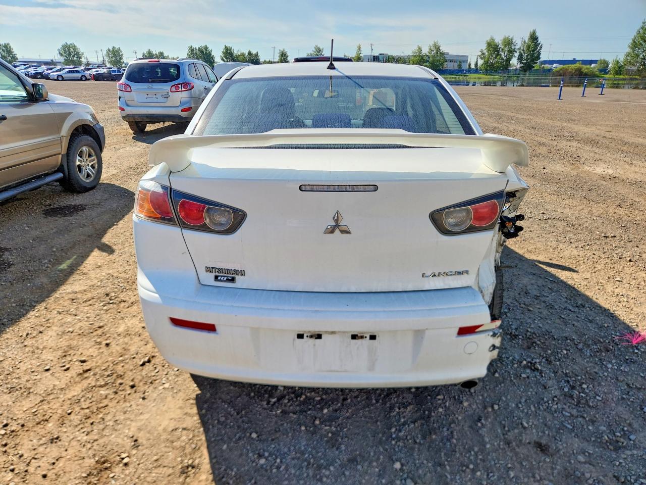 2013 Mitsubishi Lancer Es/es Sport White vin: JA32U2FU4DU607793