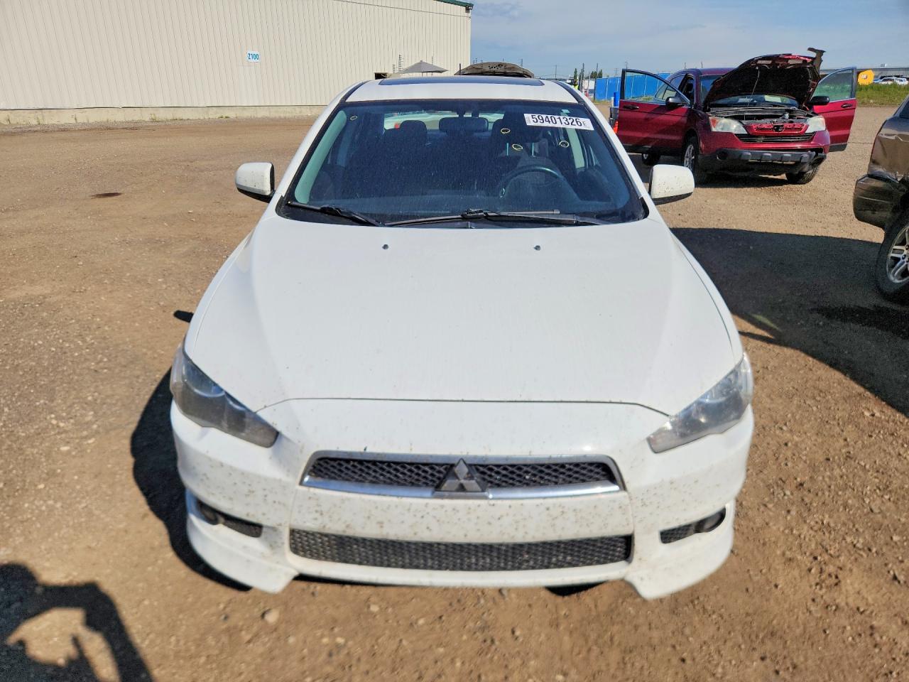 2013 Mitsubishi Lancer Es/es Sport White vin: JA32U2FU4DU607793