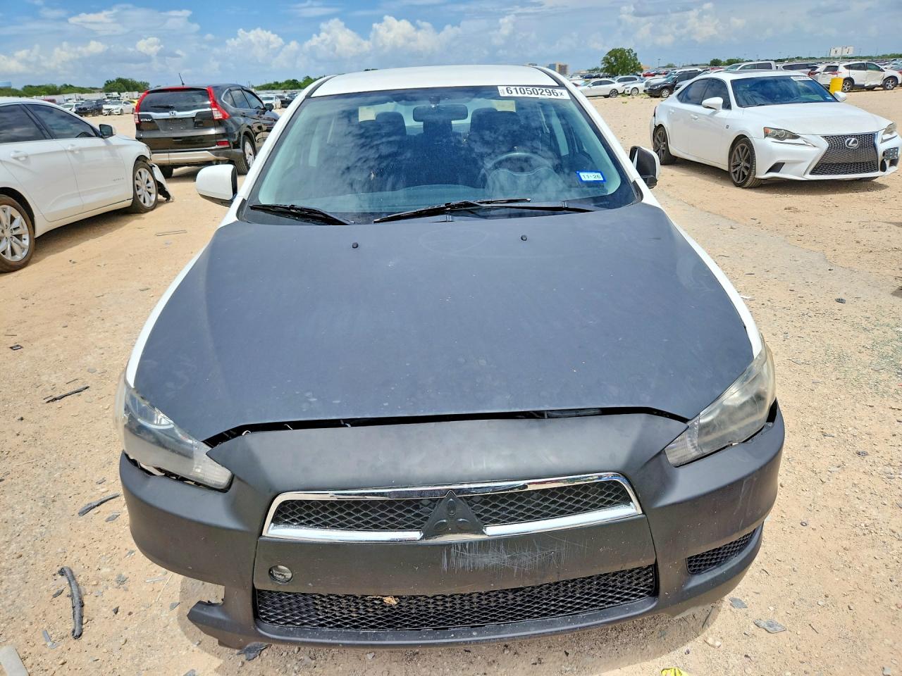 2014 Mitsubishi Lancer Es/es Sport White vin: JA32U2FU4EU004196