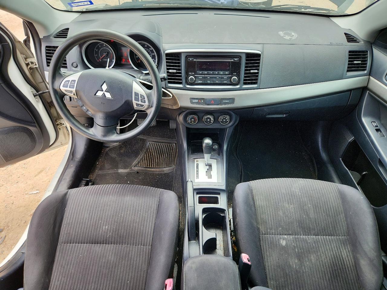 2014 Mitsubishi Lancer Es/es Sport White vin: JA32U2FU4EU004196
