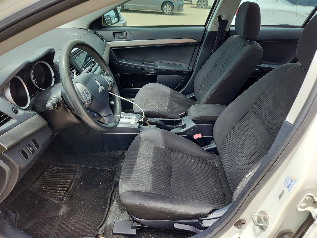 2014 Mitsubishi Lancer Es/es Sport White vin: JA32U2FU4EU004196