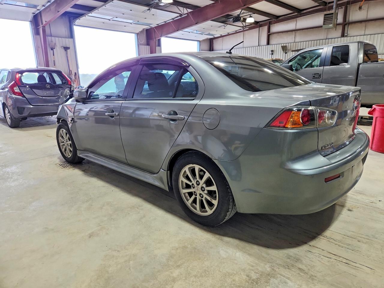 2014 Mitsubishi Lancer Es/es Sport Silver vin: JA32U2FU4EU009477