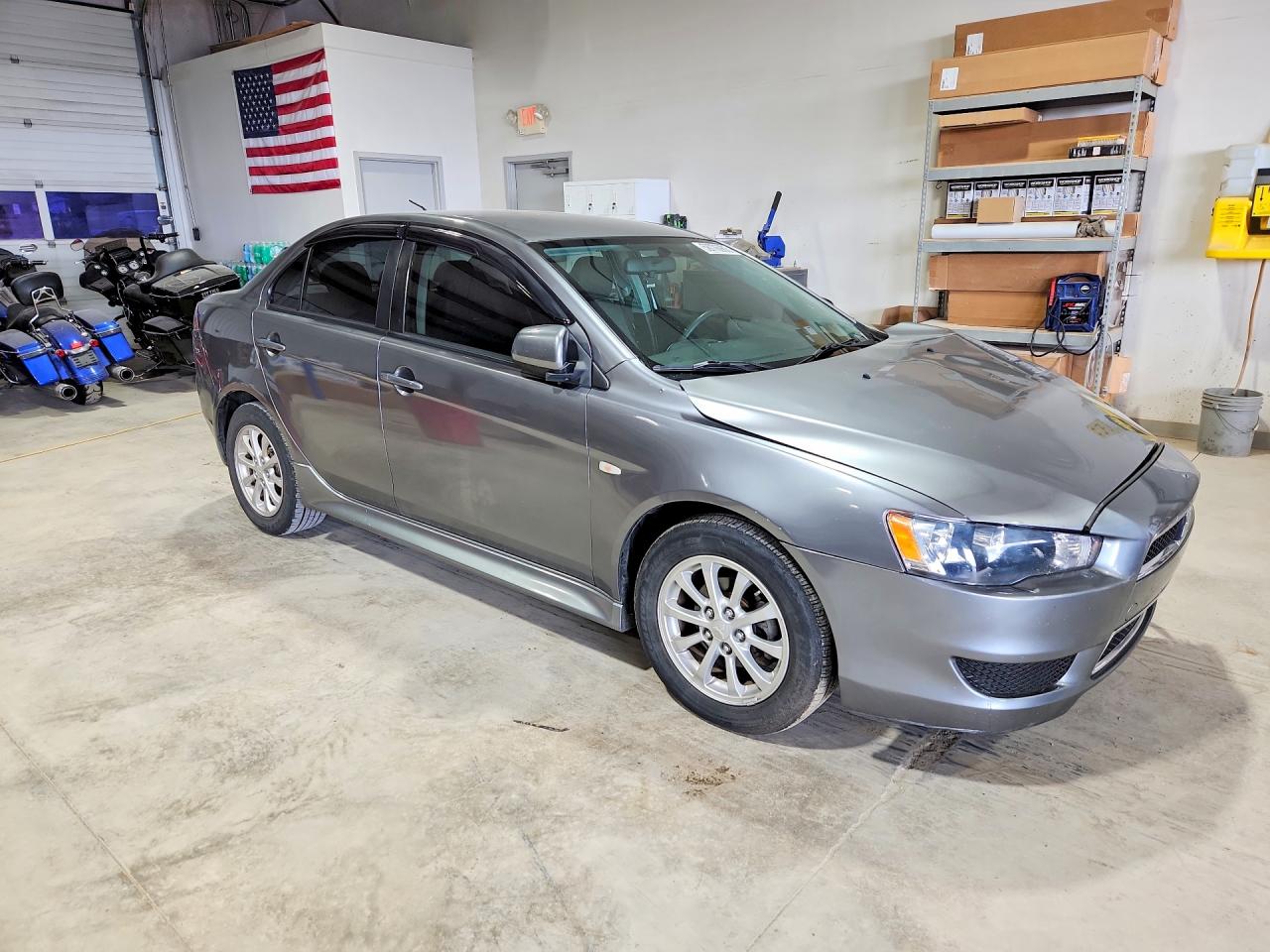 2014 Mitsubishi Lancer Es/es Sport Silver vin: JA32U2FU4EU009477