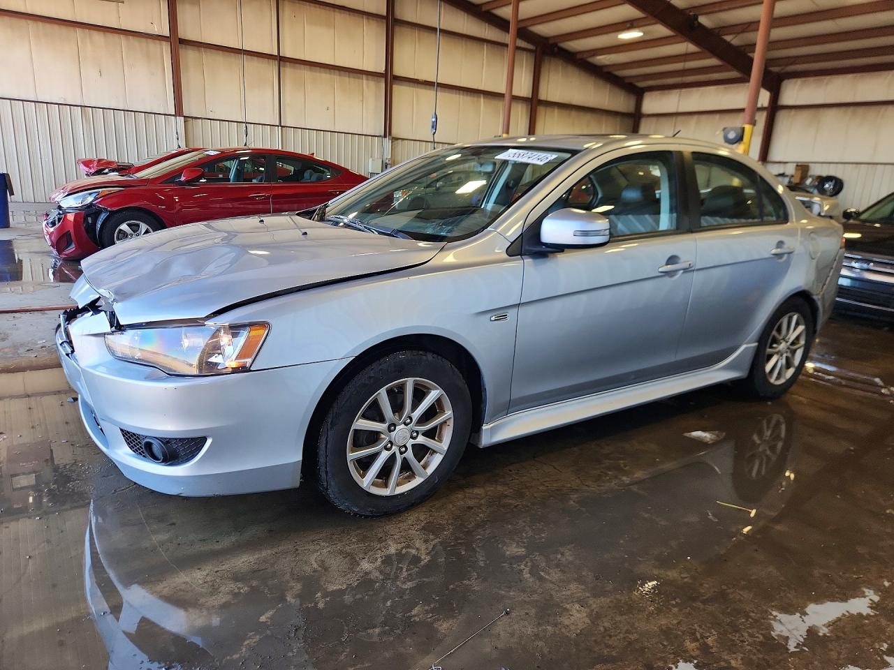 2015 Mitsubishi Lancer Es Silver vin: JA32U2FU4FU005365