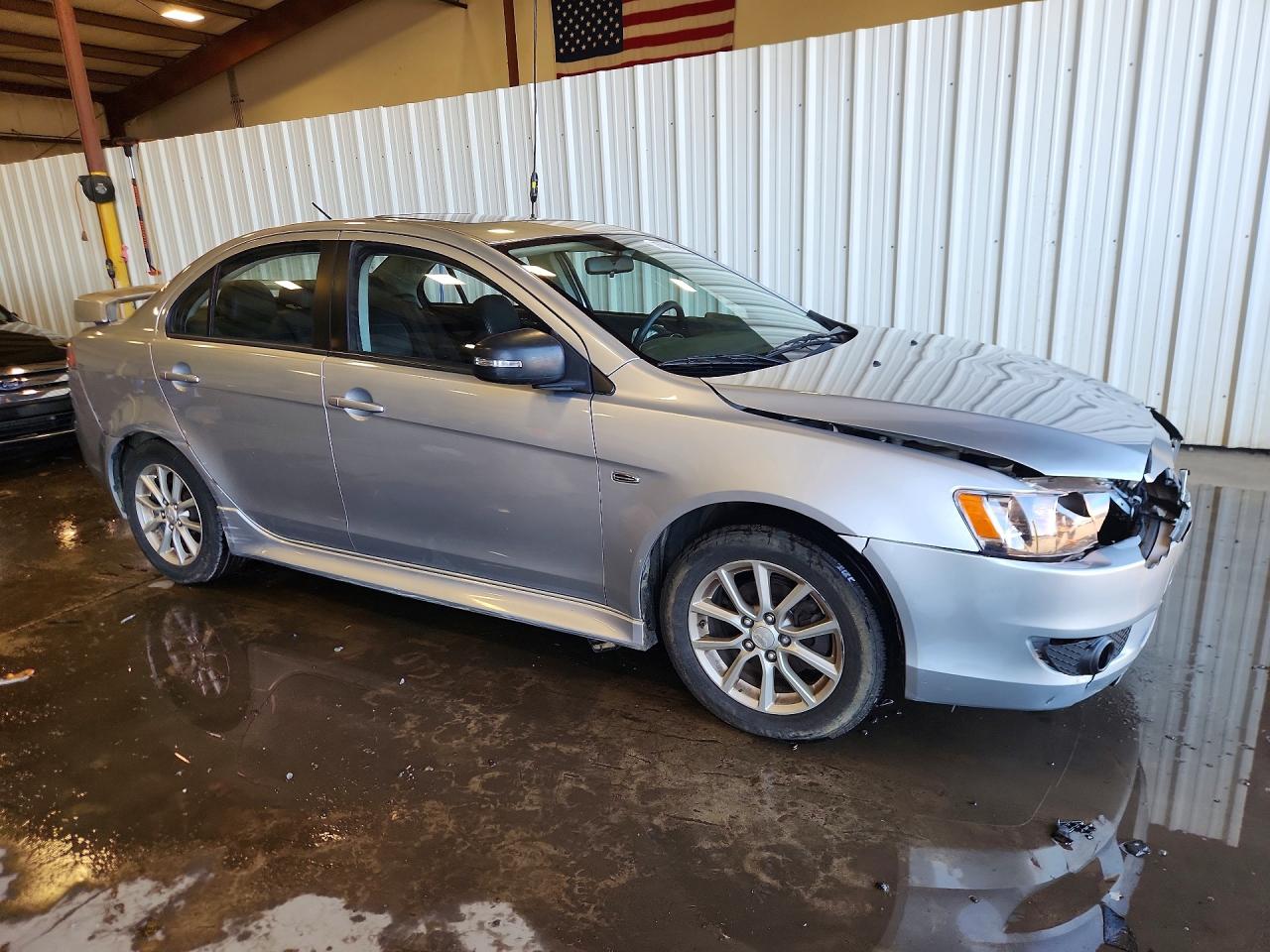 2015 Mitsubishi Lancer Es Silver vin: JA32U2FU4FU005365