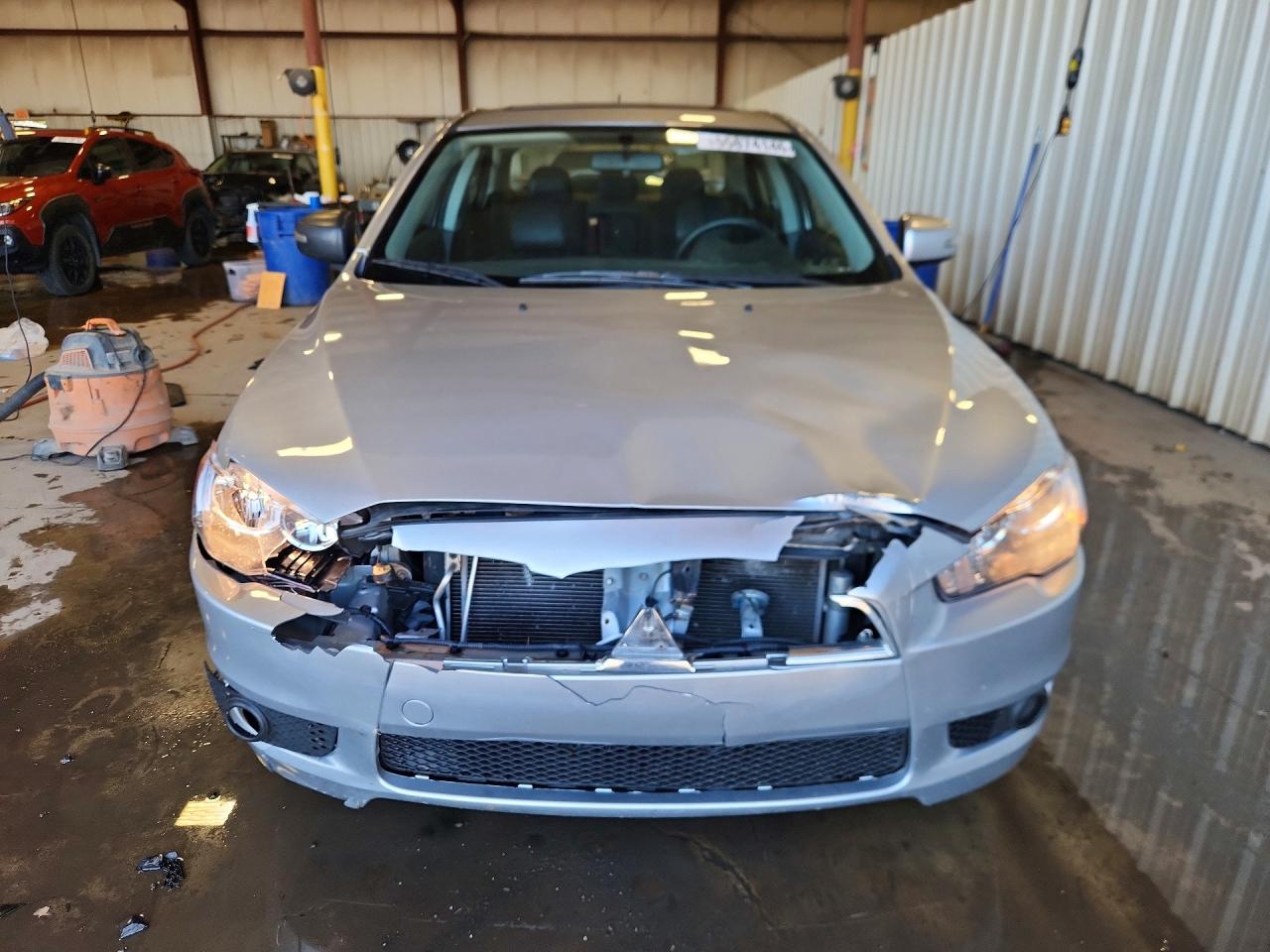 2015 Mitsubishi Lancer Es Silver vin: JA32U2FU4FU005365