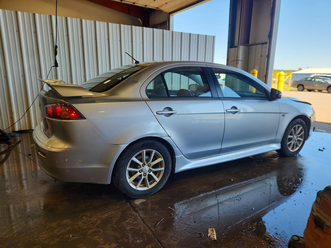 2015 Mitsubishi Lancer Es Silver vin: JA32U2FU4FU005365