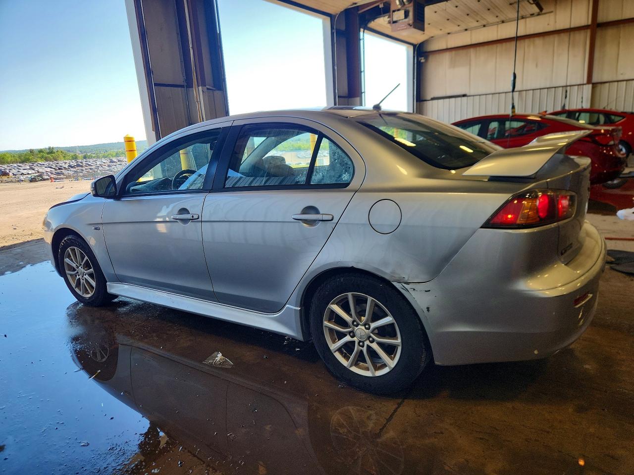 2015 Mitsubishi Lancer Es Silver vin: JA32U2FU4FU005365