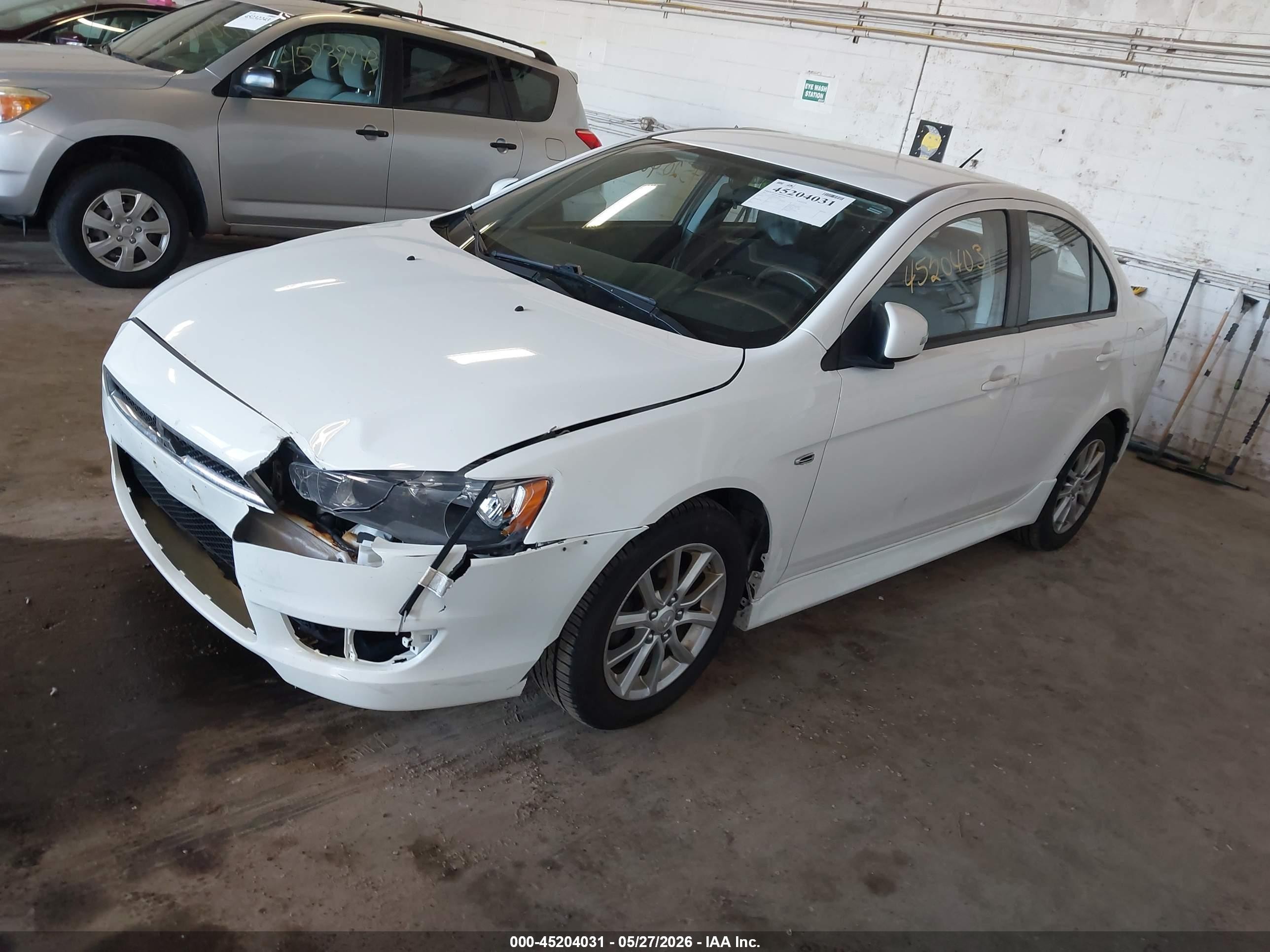 2015 Mitsubishi Lancer Es Белый vin: JA32U2FU4FU020772