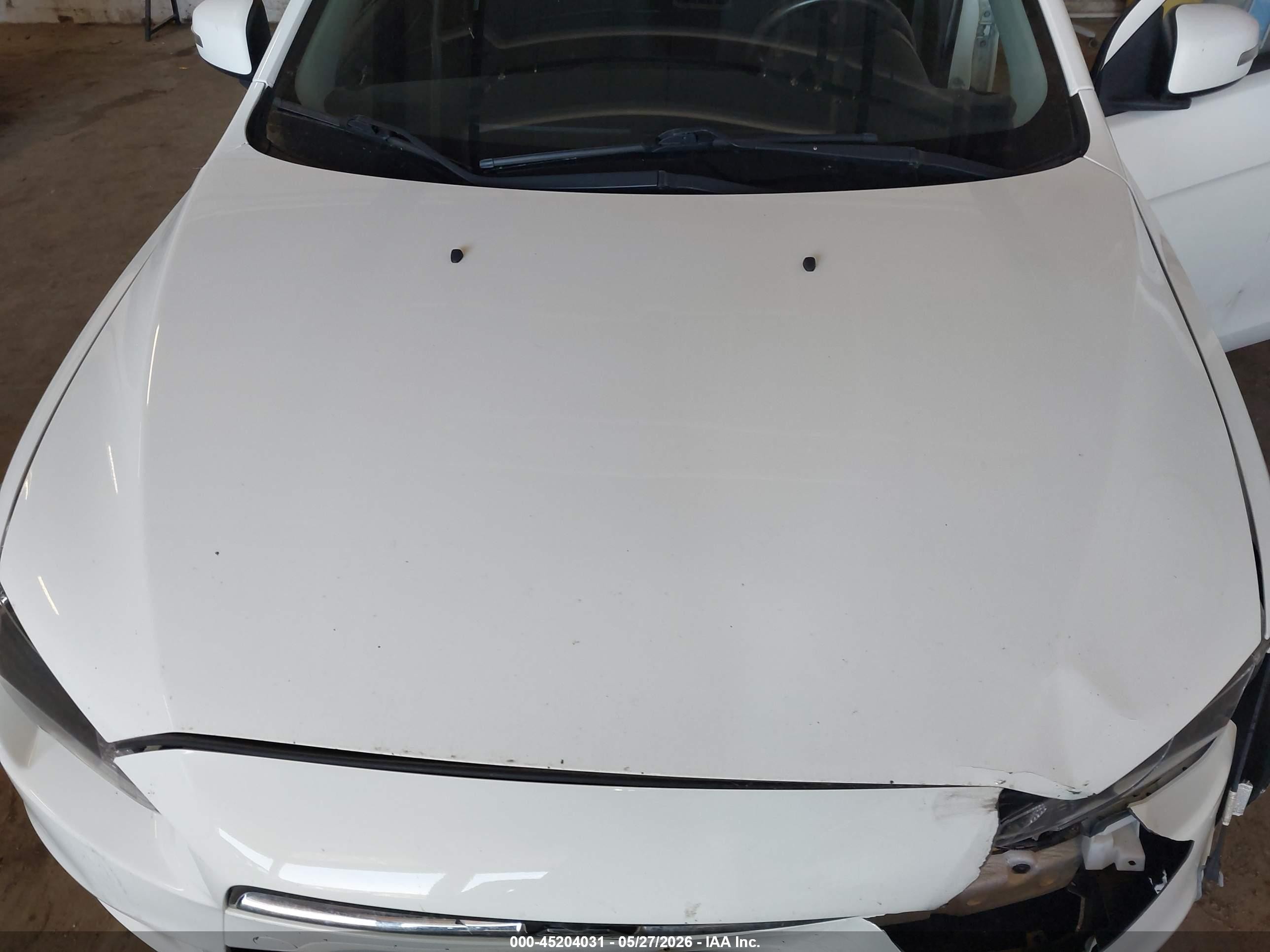 2015 Mitsubishi Lancer Es Белый vin: JA32U2FU4FU020772
