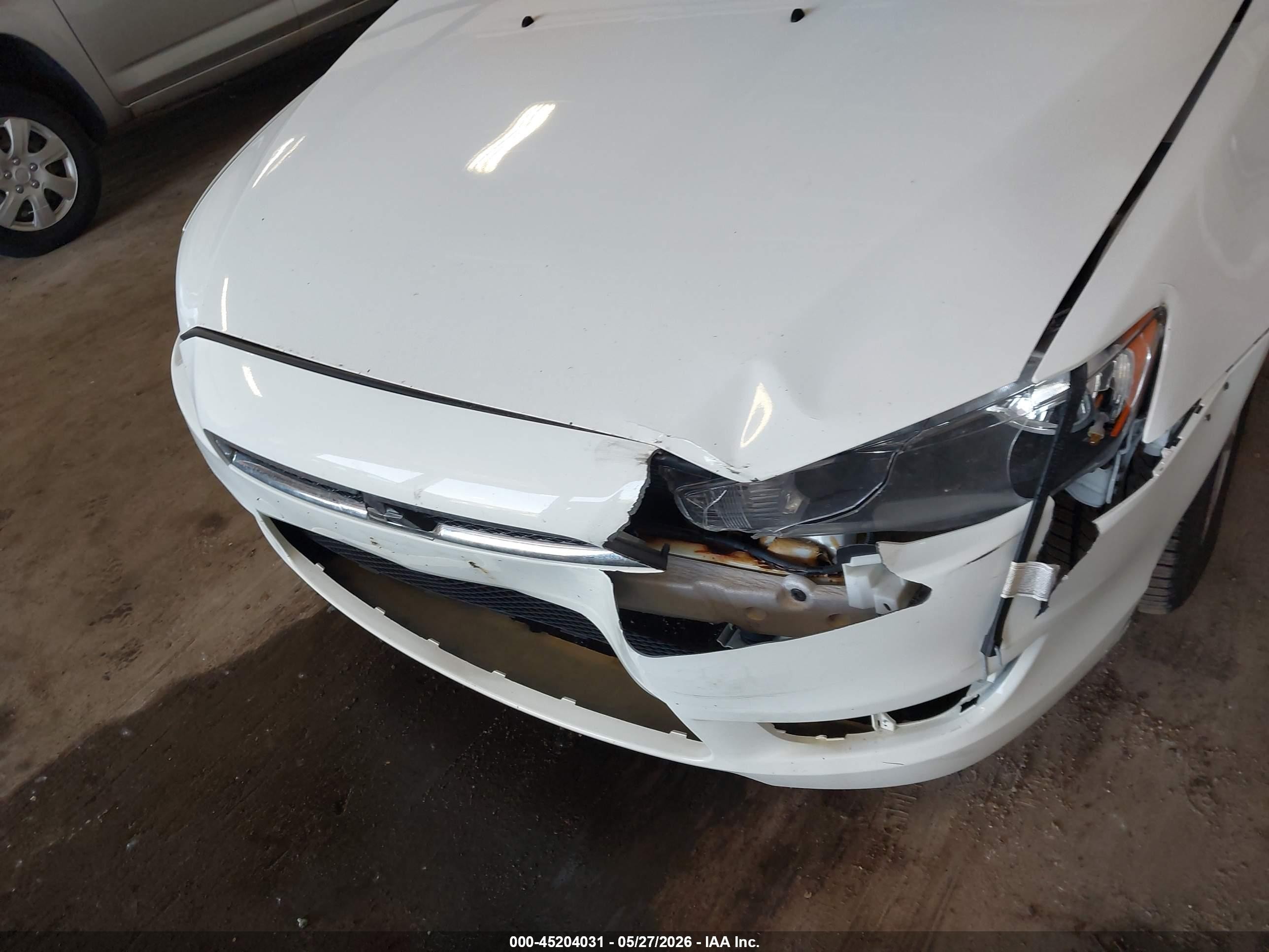 2015 Mitsubishi Lancer Es Белый vin: JA32U2FU4FU020772