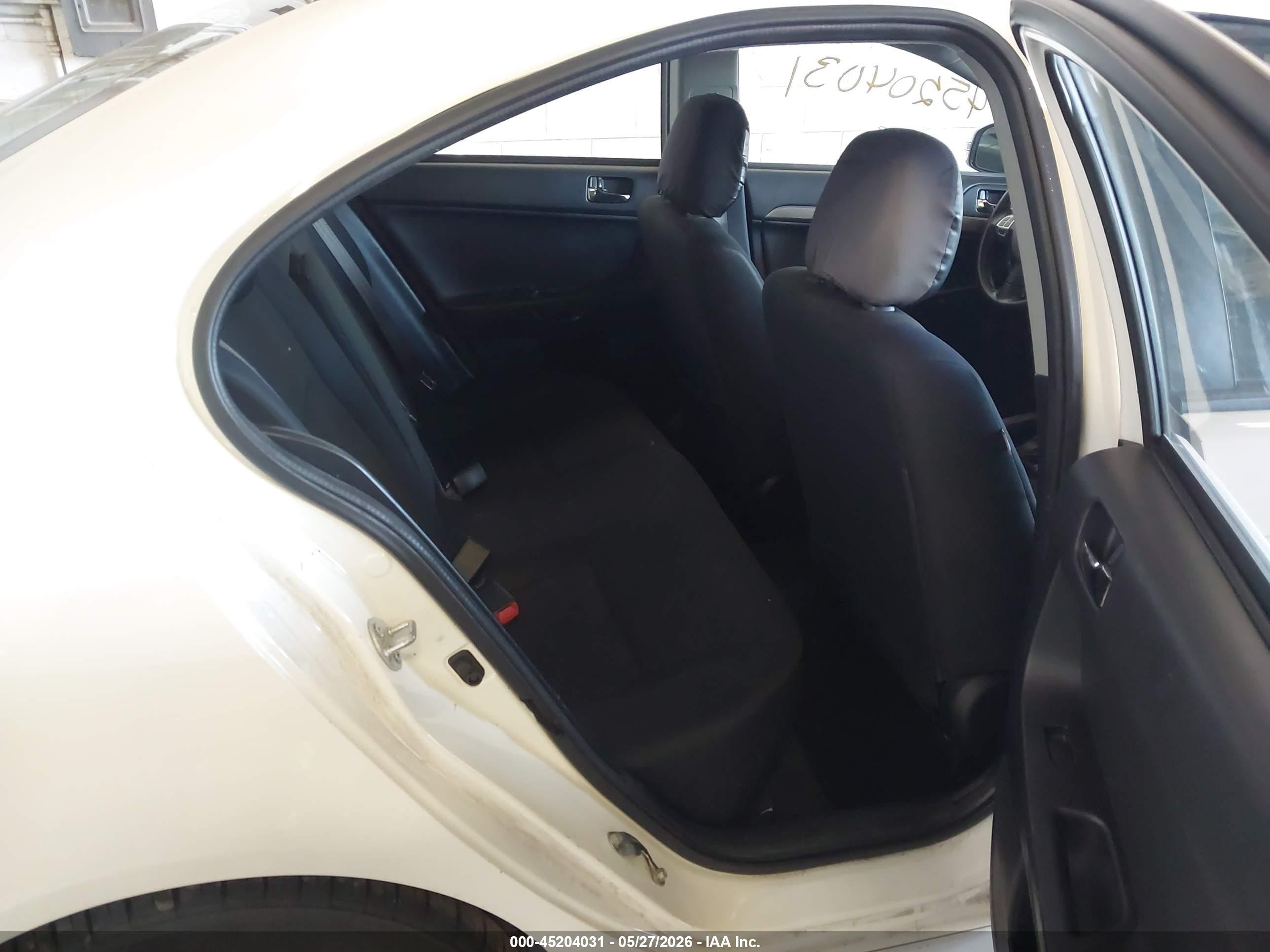 2015 Mitsubishi Lancer Es Белый vin: JA32U2FU4FU020772