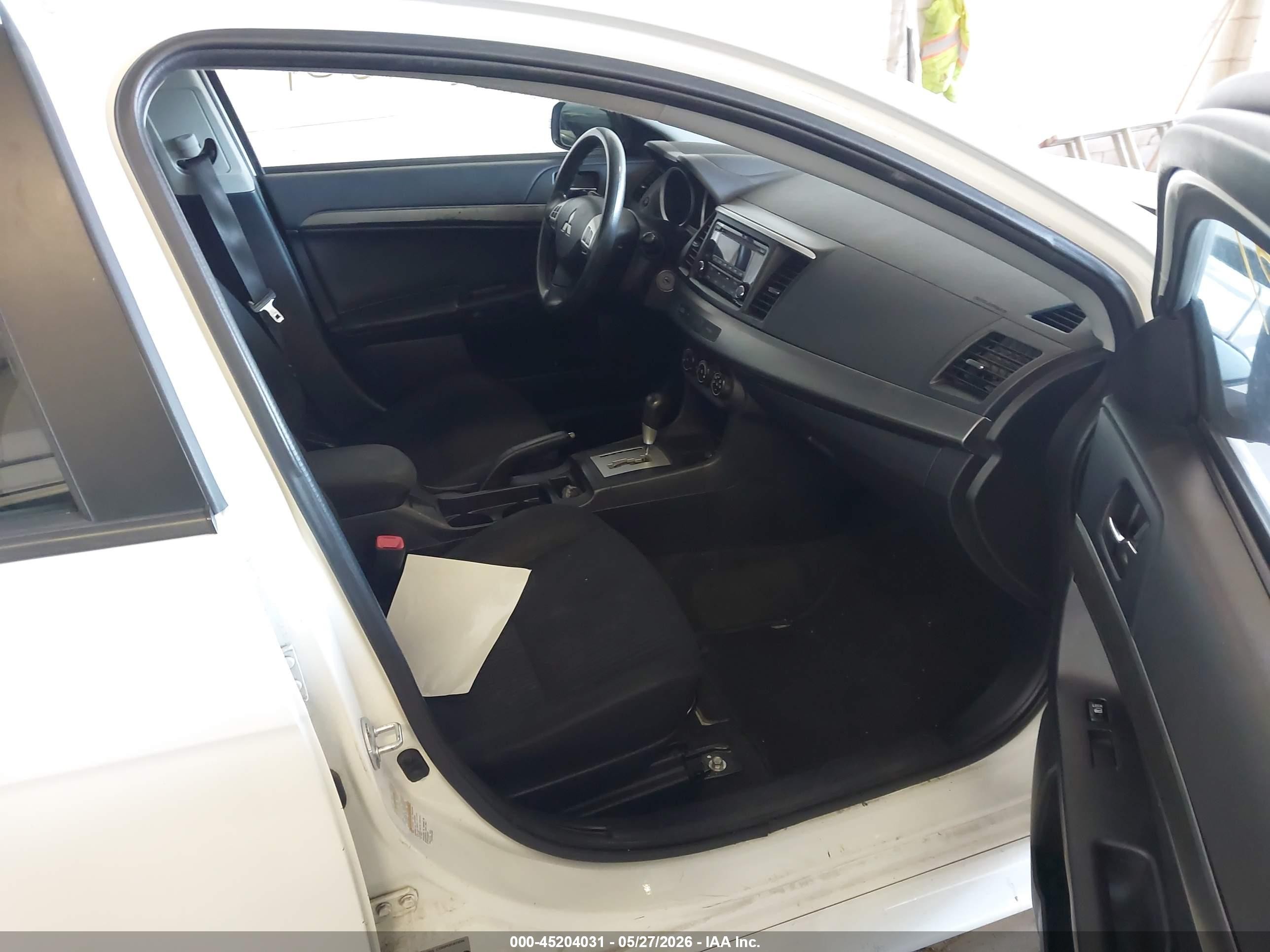 2015 Mitsubishi Lancer Es Белый vin: JA32U2FU4FU020772