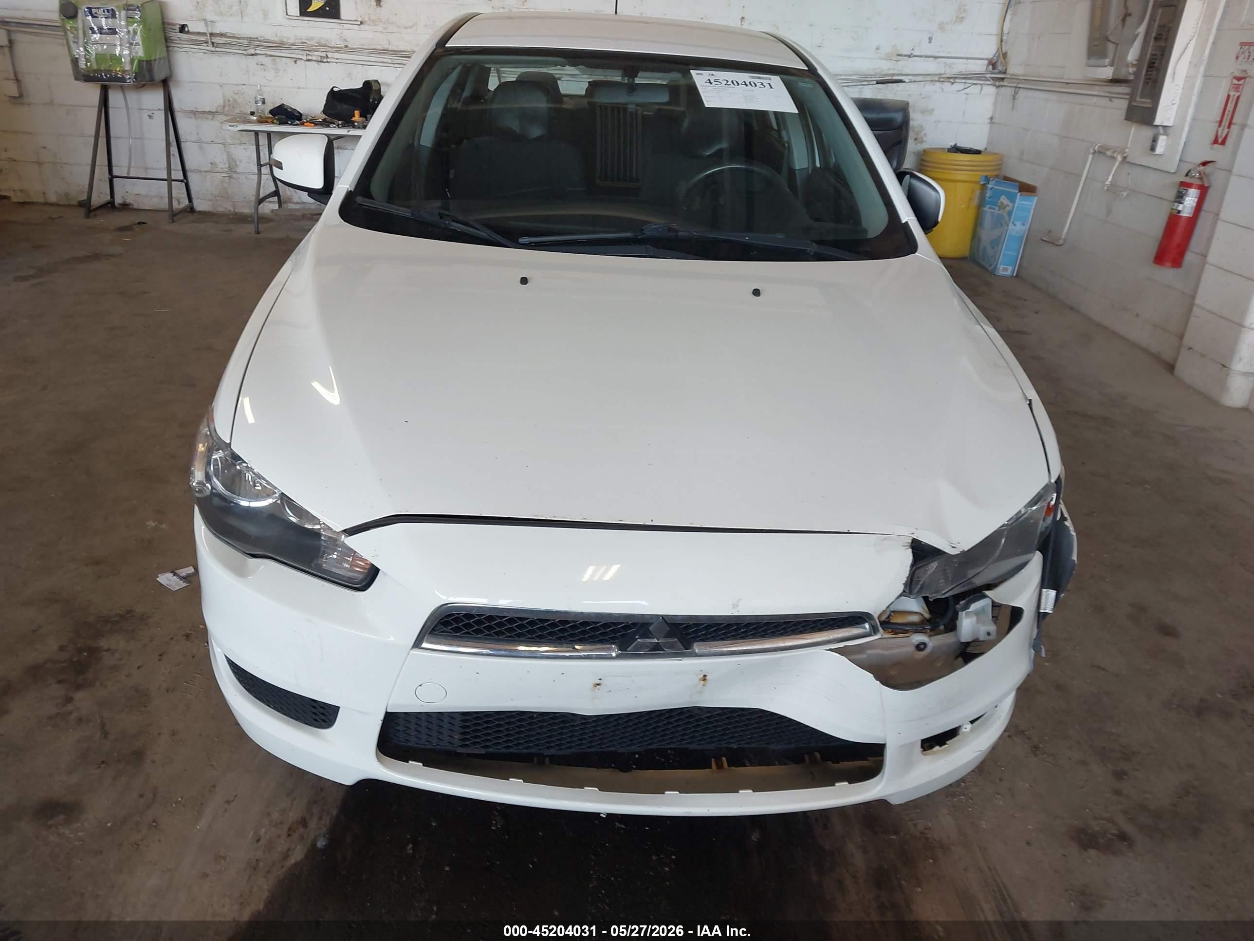 2015 Mitsubishi Lancer Es Белый vin: JA32U2FU4FU020772