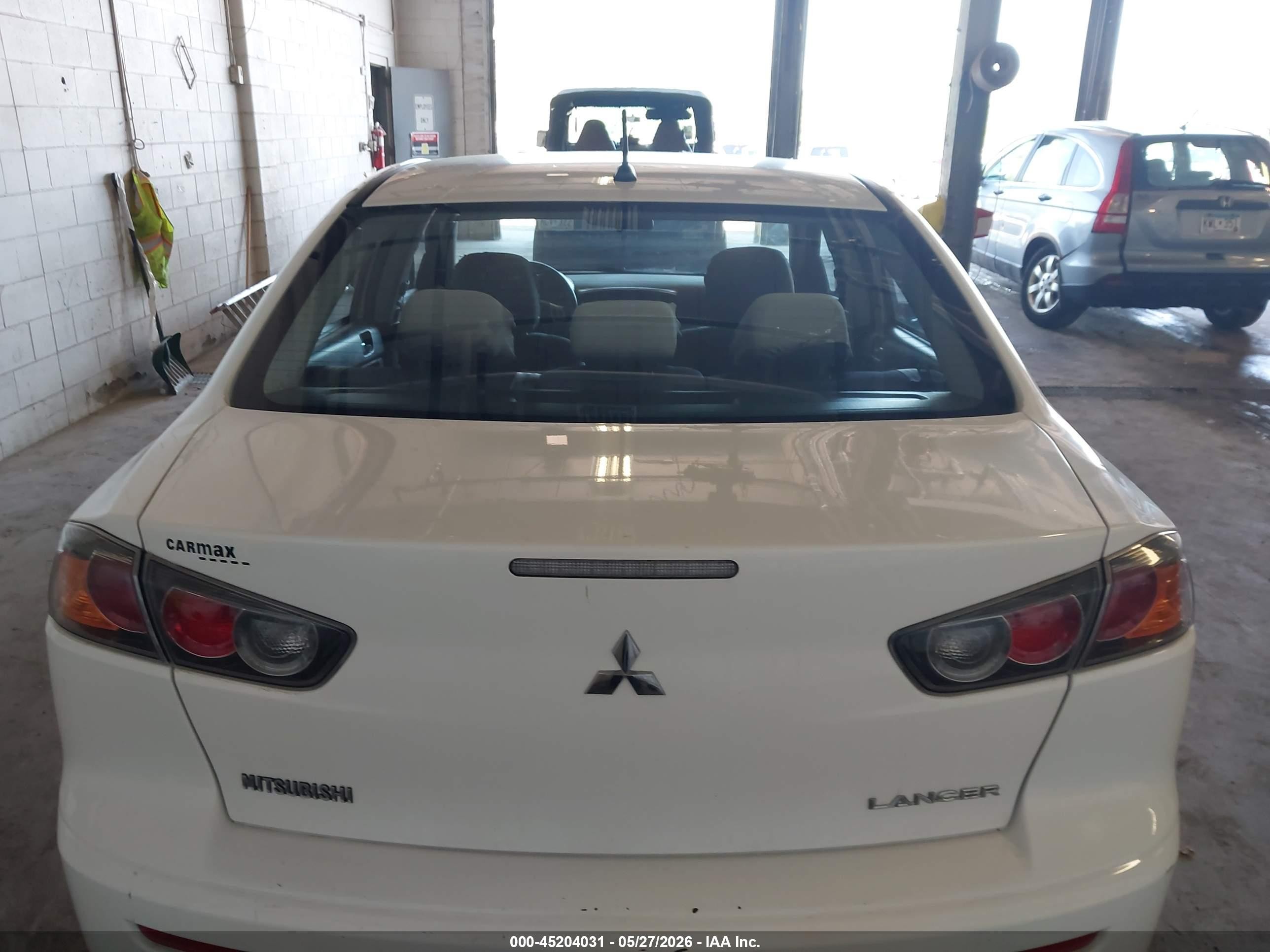 2015 Mitsubishi Lancer Es Белый vin: JA32U2FU4FU020772