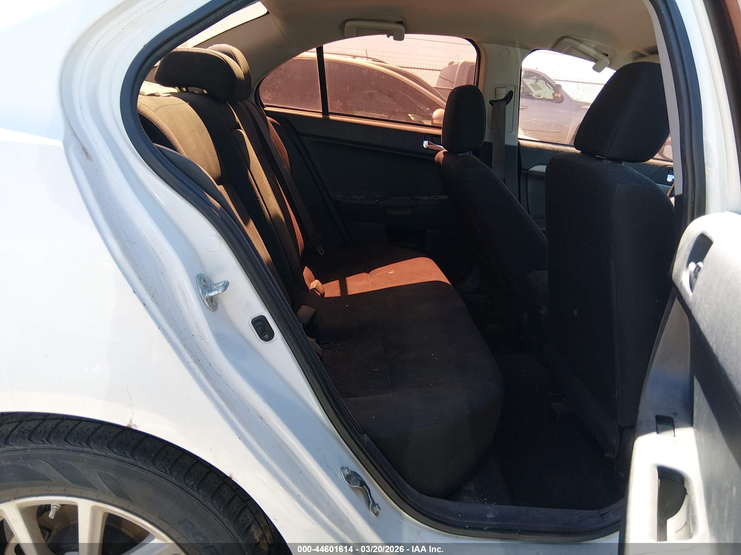 2015 Mitsubishi Lancer Es White vin: JA32U2FU4FU021131
