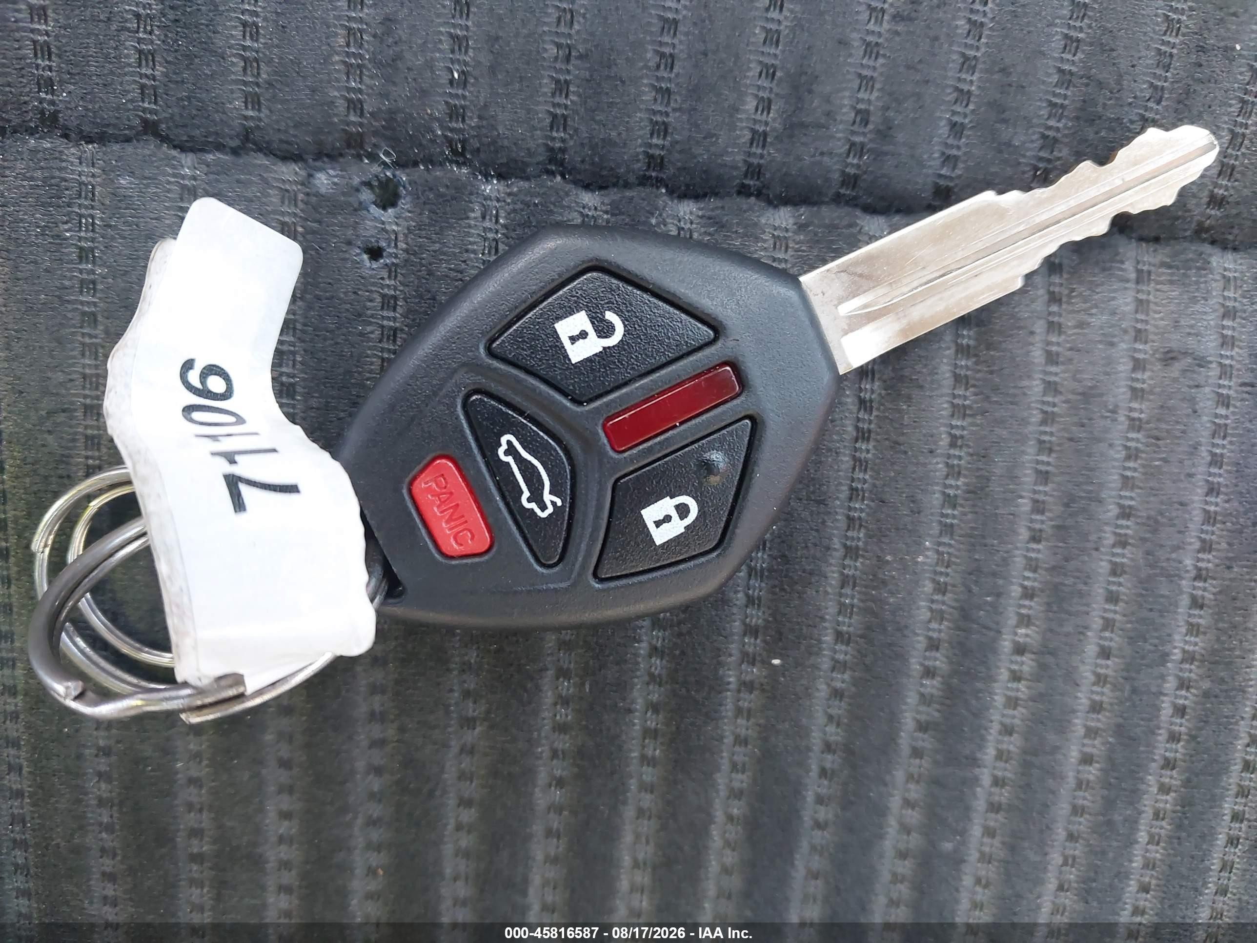 2015 Mitsubishi Lancer Es Red vin: JA32U2FU4FU025227