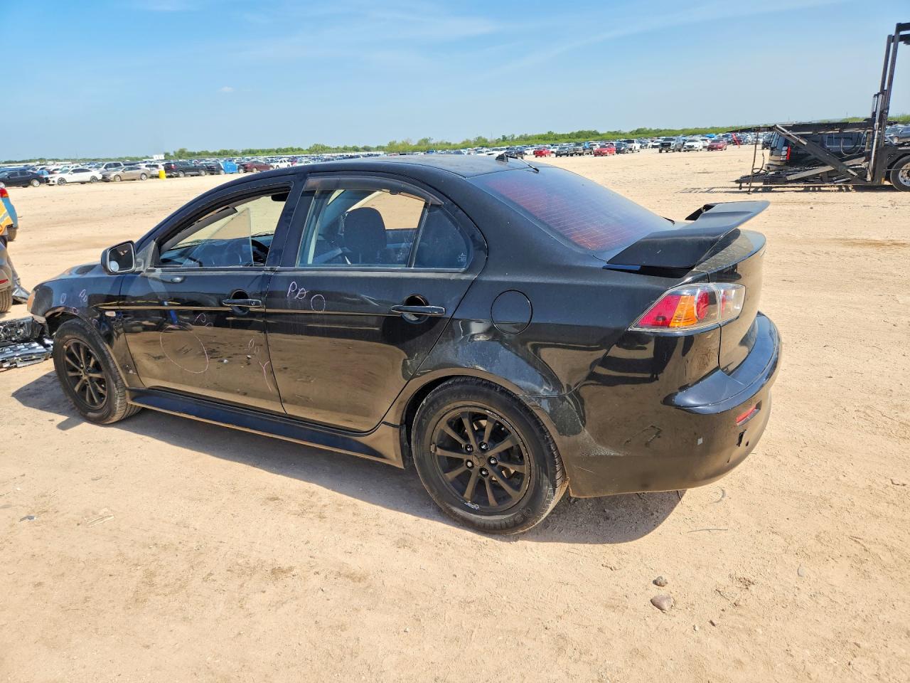 2010 Mitsubishi Lancer Es/es Sport Black vin: JA32U2FU5AU023236