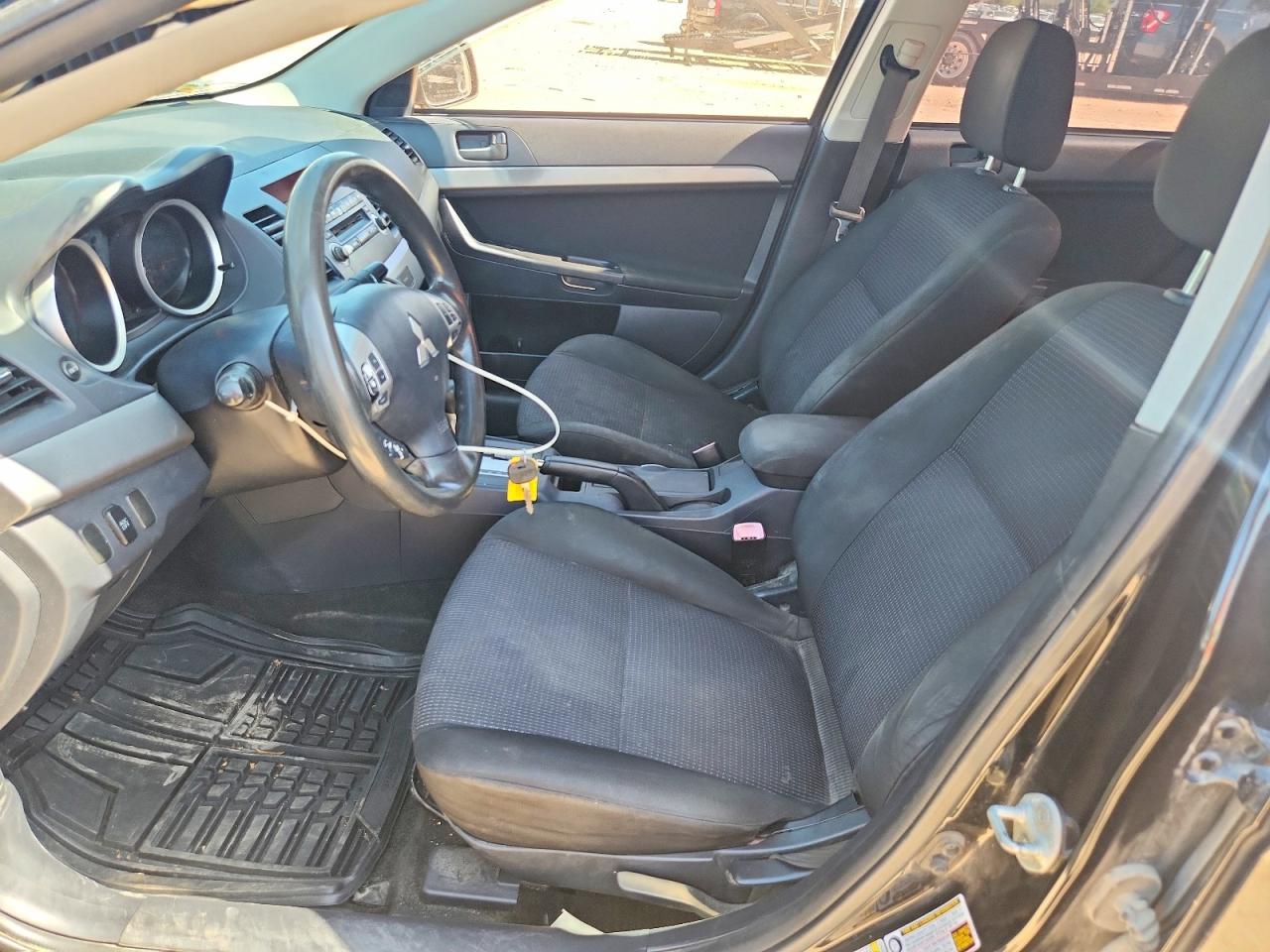 2010 Mitsubishi Lancer Es/es Sport Black vin: JA32U2FU5AU023236