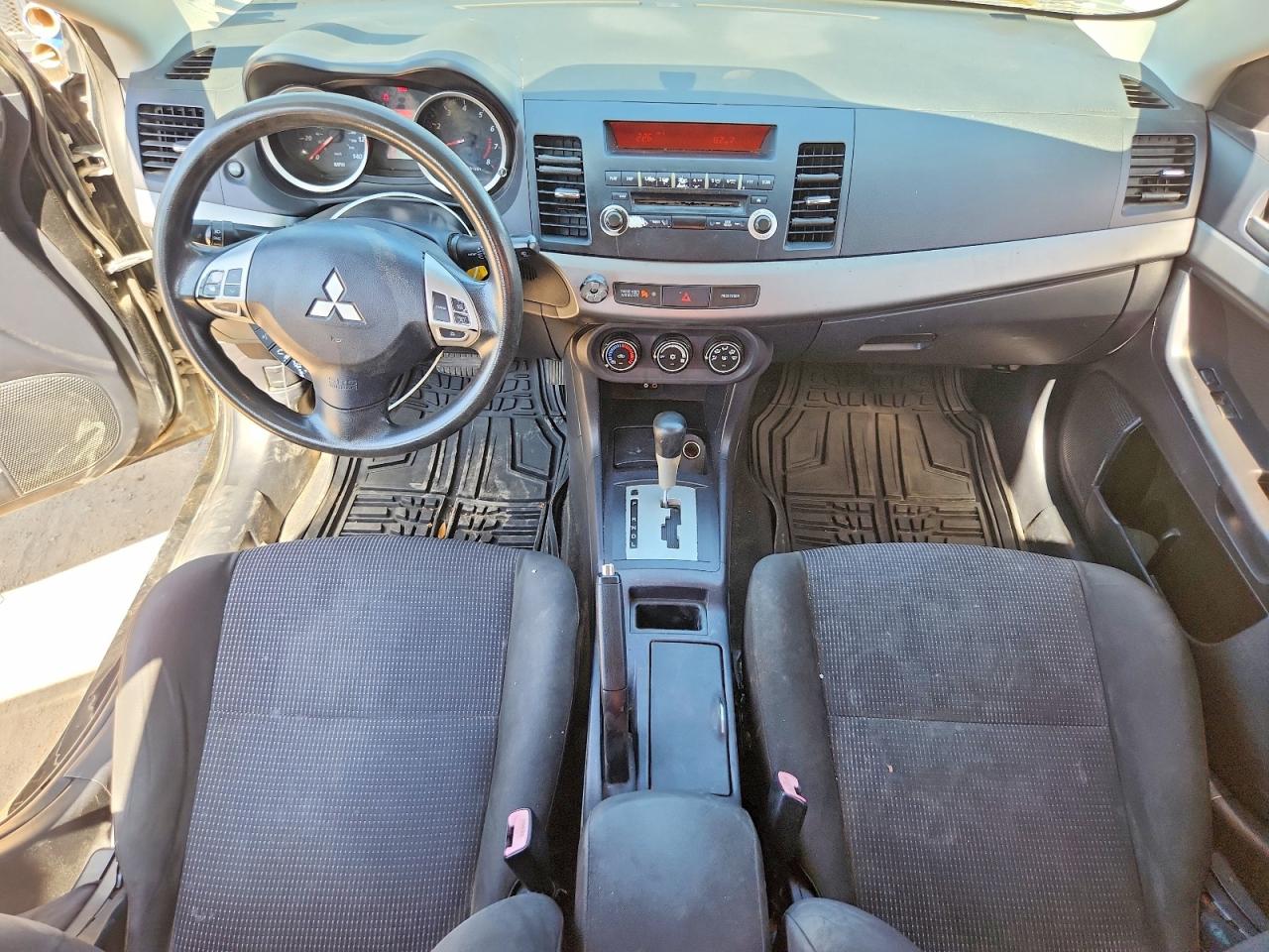2010 Mitsubishi Lancer Es/es Sport Black vin: JA32U2FU5AU023236