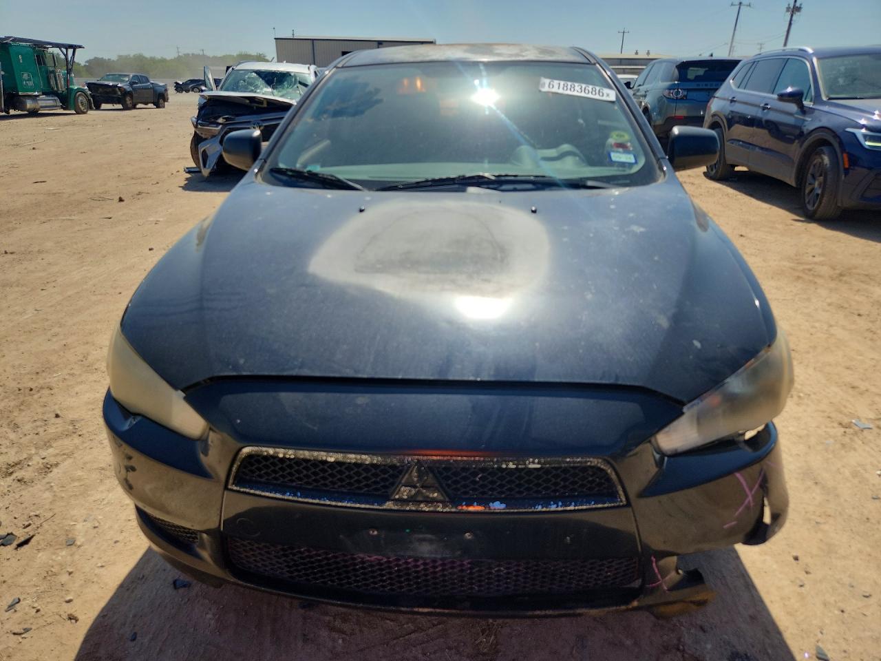 2010 Mitsubishi Lancer Es/es Sport Black vin: JA32U2FU5AU023236